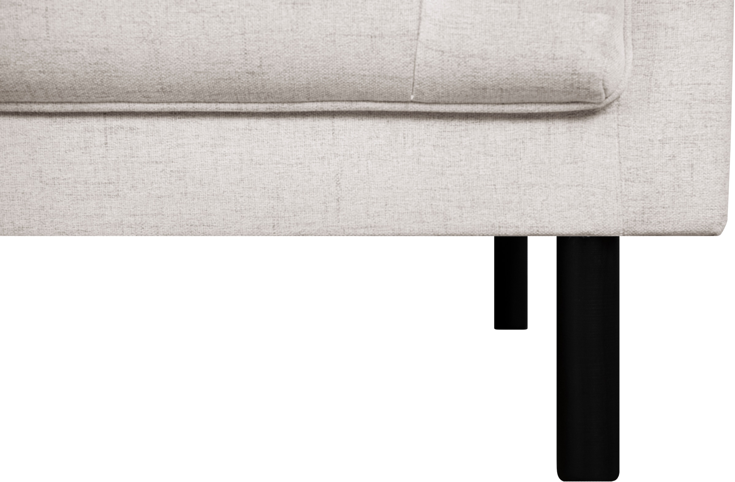 INOSIGN Ecksofa »AGNIA L-Form  B/T/H: 244/244/71 cm«, incl. Zierkissen, gleichschenklig, auch in Cord