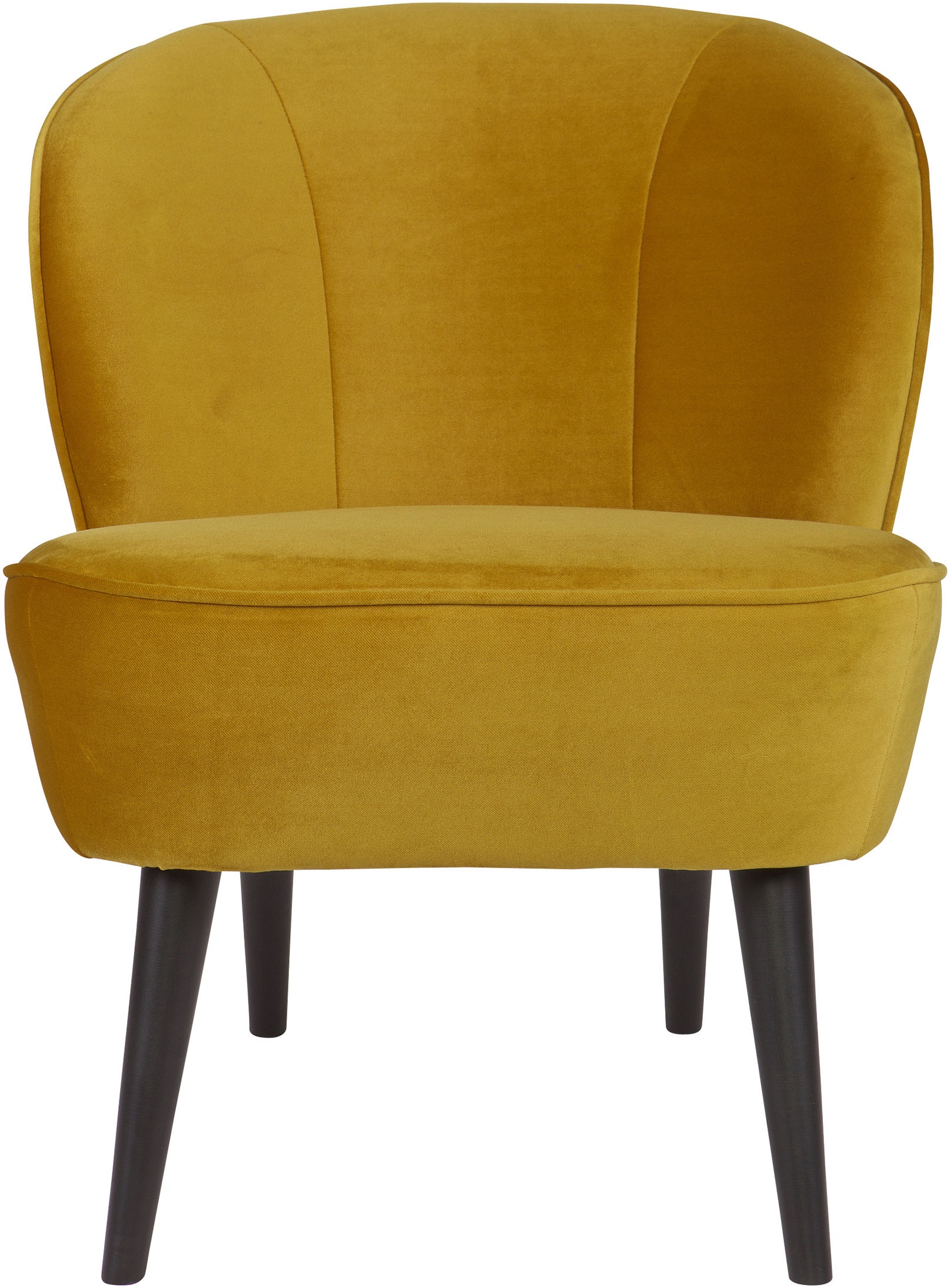 WOOOD Sessel »Sara«, weich gepolstert, 4-Fuß Gestell, H 71 cm x B 59 cm günstig online kaufen