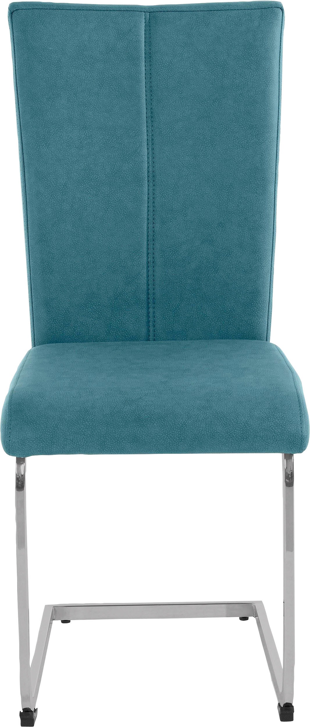 Home affaire Freischwinger »Alex«, (Set), 2 St., Kunstleder LOOK, Stuhl belastbar bis 120 Kg, Gestell im Chrom-Look