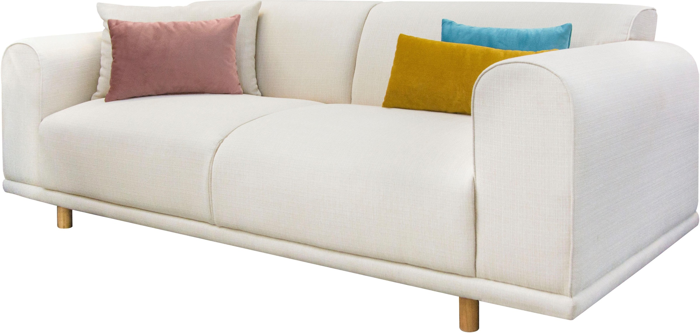 OTTO home 3-Sitzer »Maroon« in skandinavischem Design, mit losen Kissen günstig online kaufen