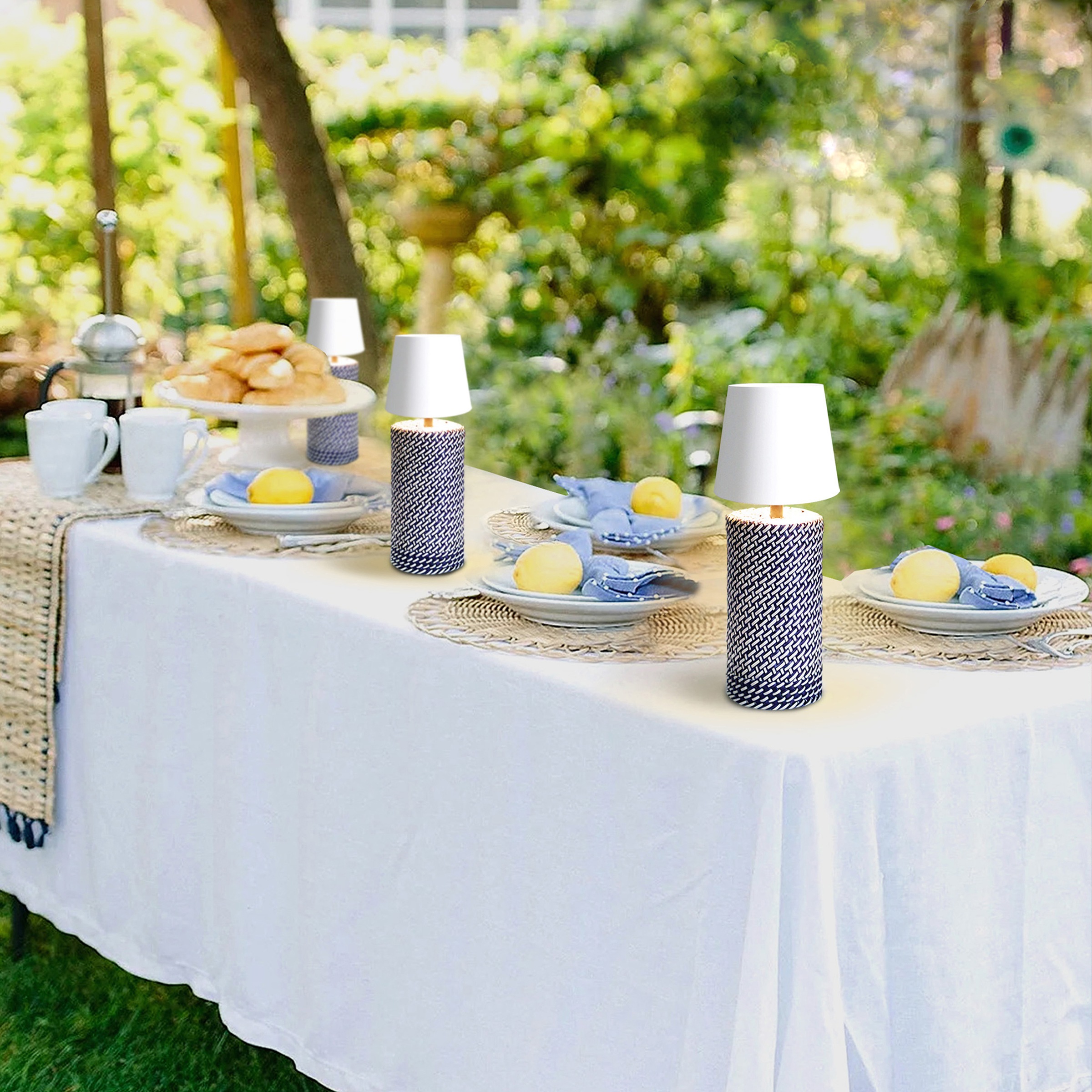 SalesFever LED Tischleuchte »Akku« 1 Stk. Warmweiß tragbar und wiederauflad günstig online kaufen