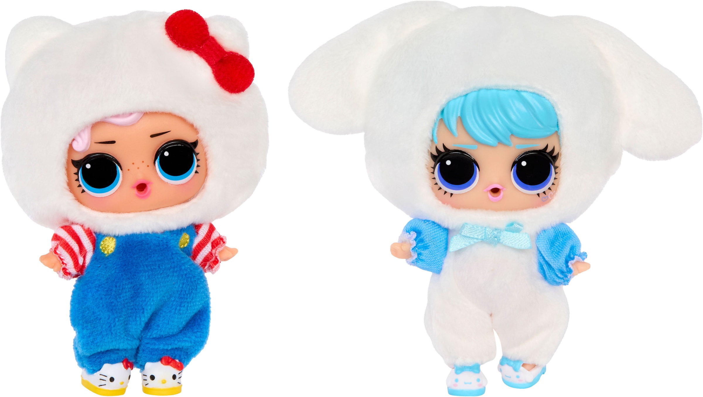 L.O.L. SURPRISE! Plüschanhänger »L.O.L. Surprise Loves Hello Kitty Reversible Plush Surprise Asst« Sortierte Lieferung - Abbildungen dienen als Beispiele!