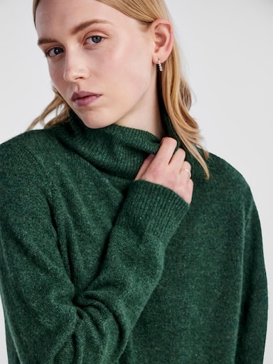 pieces Strickkleid »PCJULIANA LS ROLLNECK KNIT DRESS NOOS BC«