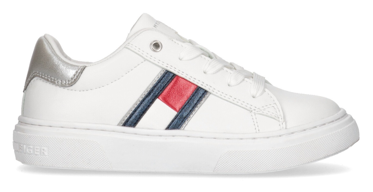 Tommy Hilfiger Sneaker »FLAG LOW CUT LACE-UP SNEAKER«, mit Reißverschluss kaufen