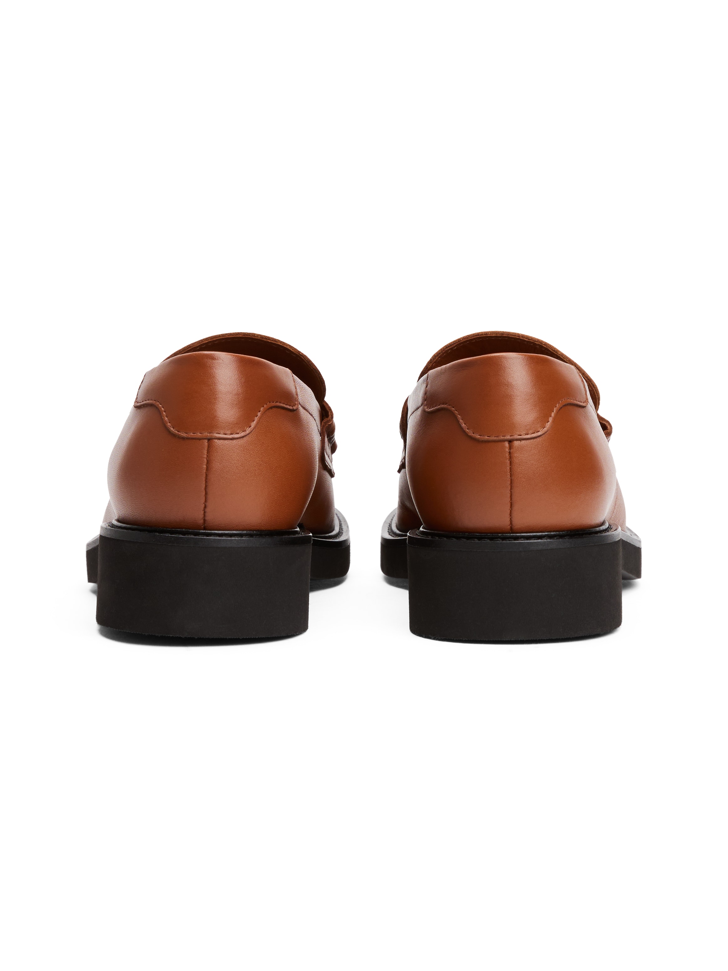 Tommy Hilfiger Loafer »CREST SQUARISH TOE PENNY LOAFER«, Blockabsatz, Slipper, Businessschuh mit Schmuckelement