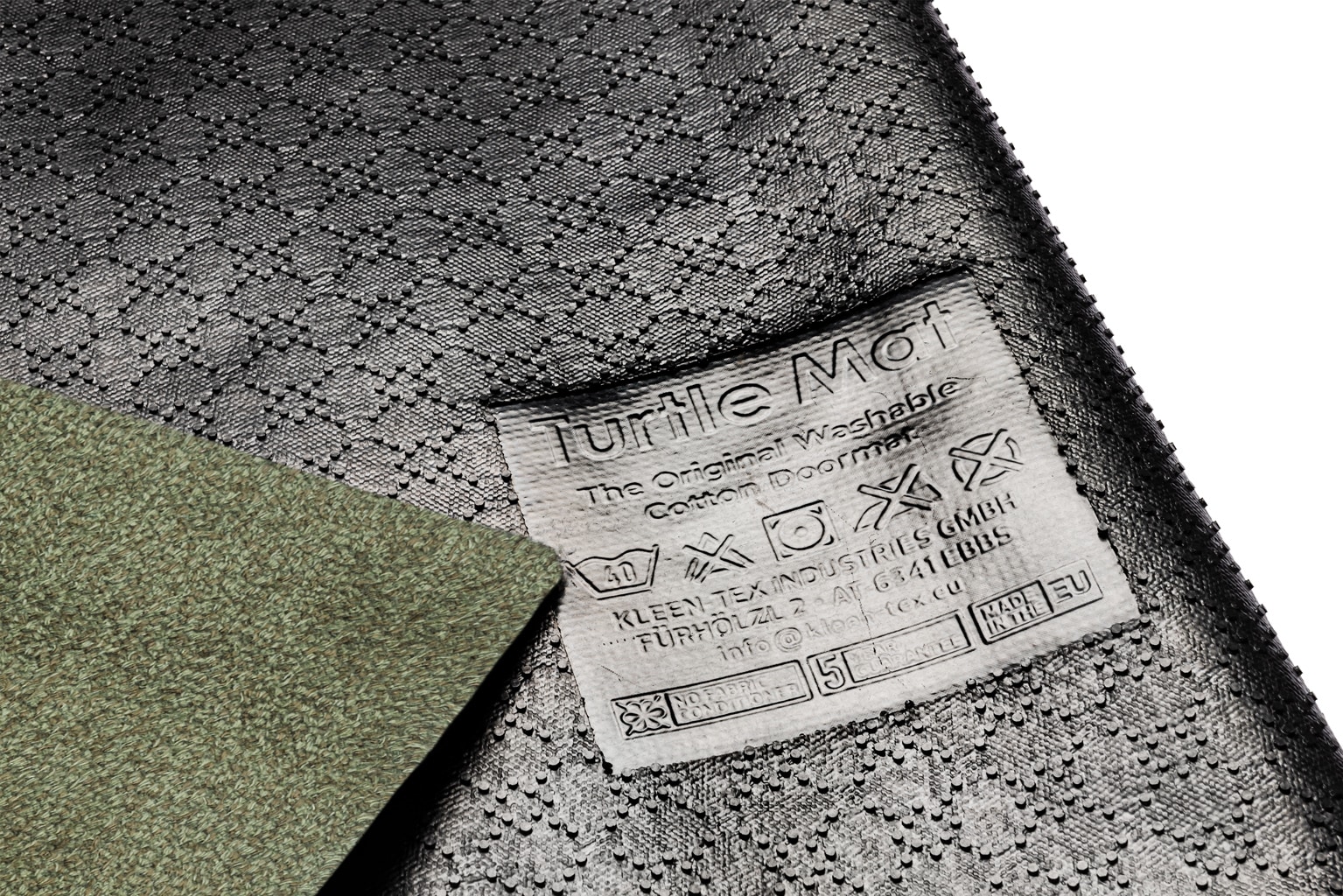 Turtle Mat Fußmatte »Sage Green«, rechteckig, 8 mm Höhe