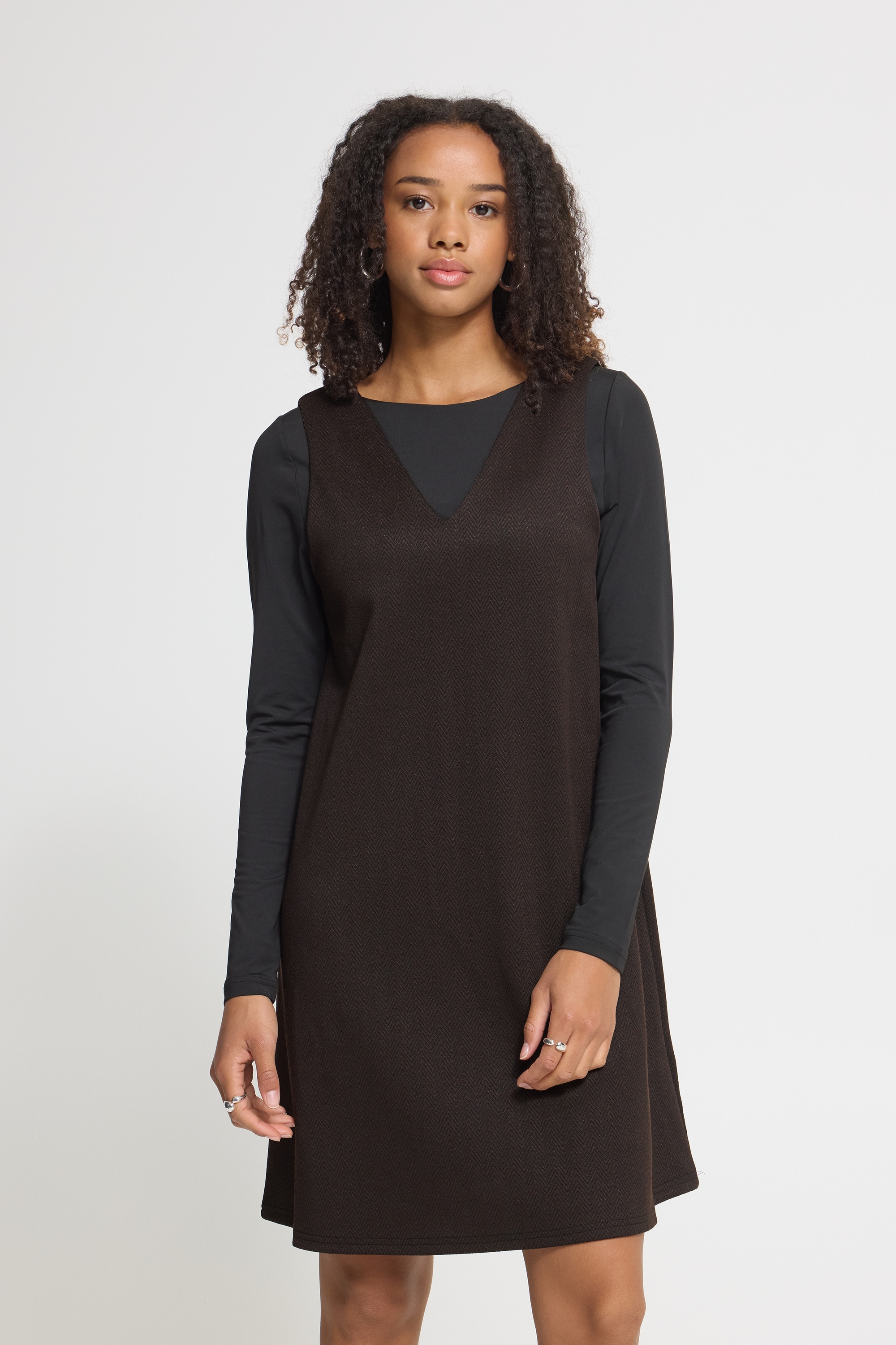 Ichi Midikleid »Freizeitkleid IHKATE«