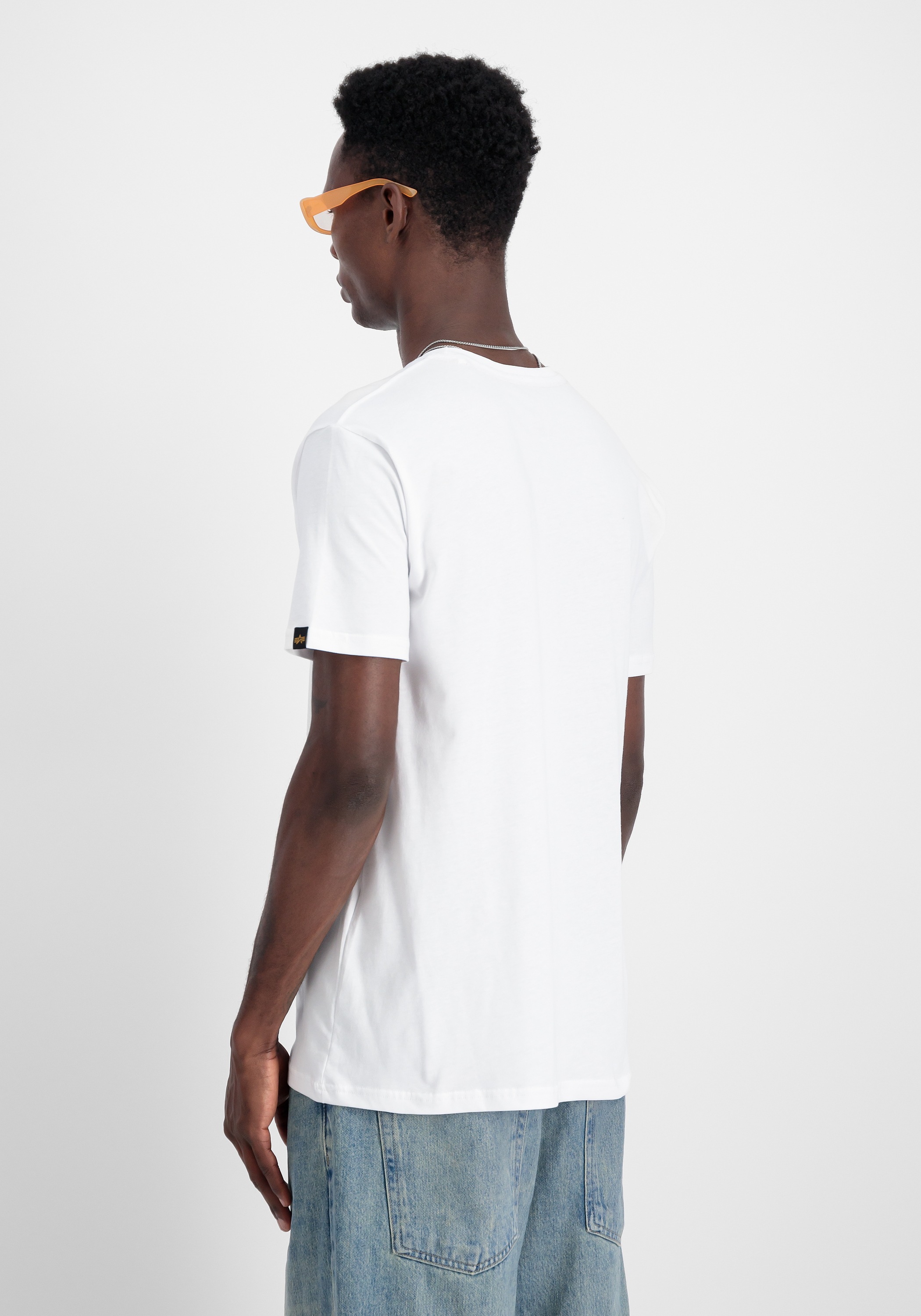 Alpha Industries T-Shirt »Alpha Industries Men - T-Shirts Satin Logo T«
