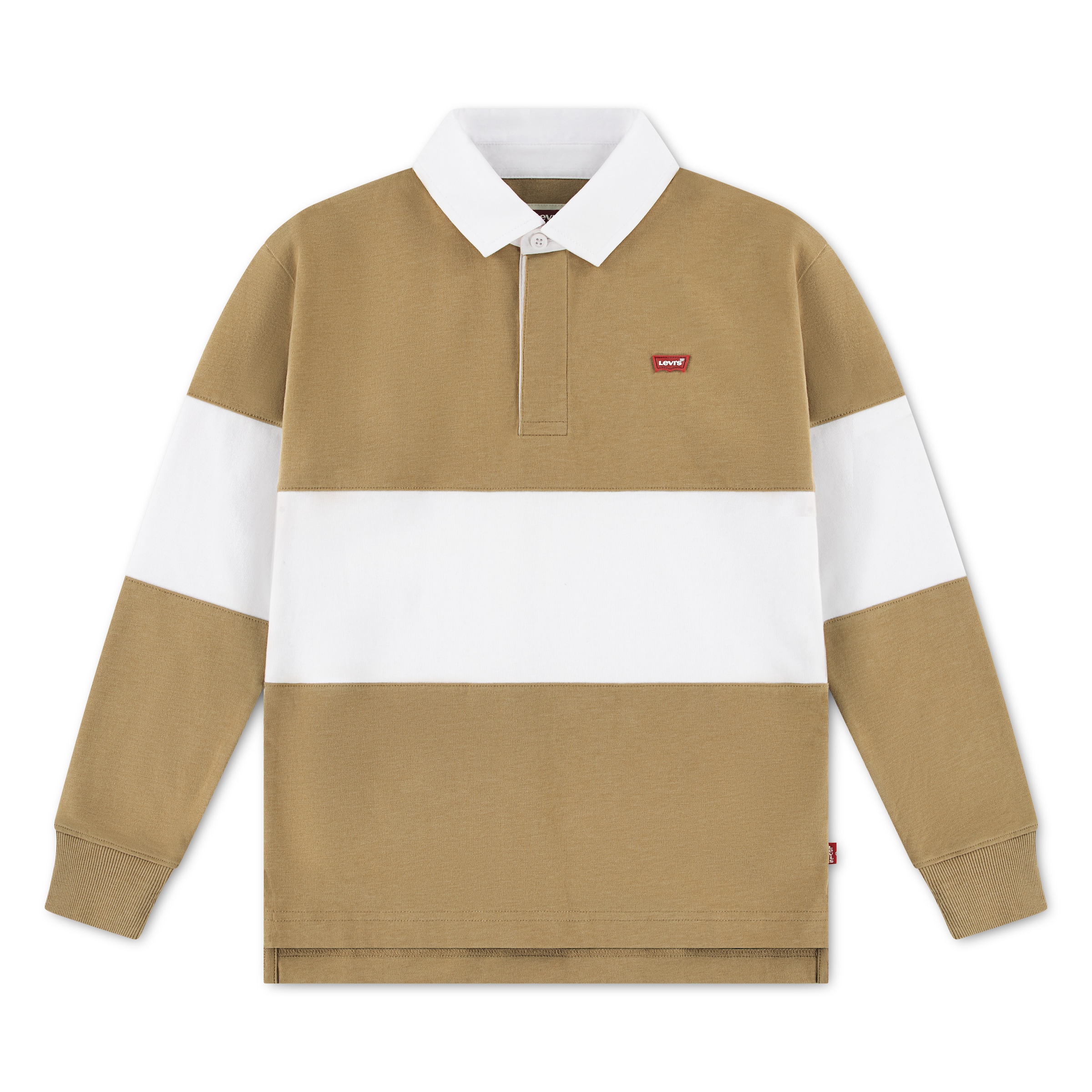 Levi's® Kids Langarmshirt »LVB TIMELESS RUGBY POLO« for Boys, mit Polokragen und Colorblocking