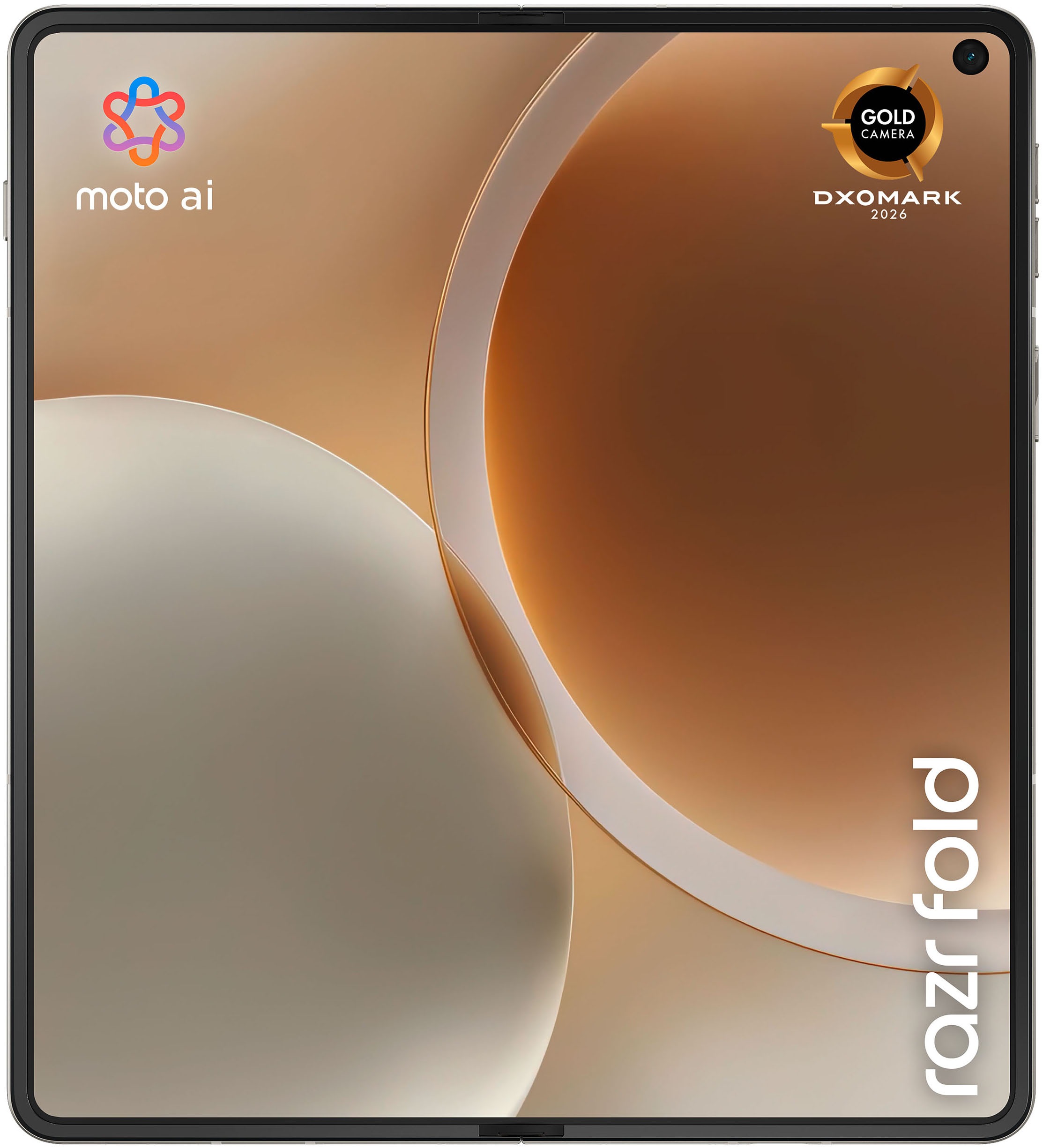 Motorola Smartphone »razr fold« PANTONE® Lily White