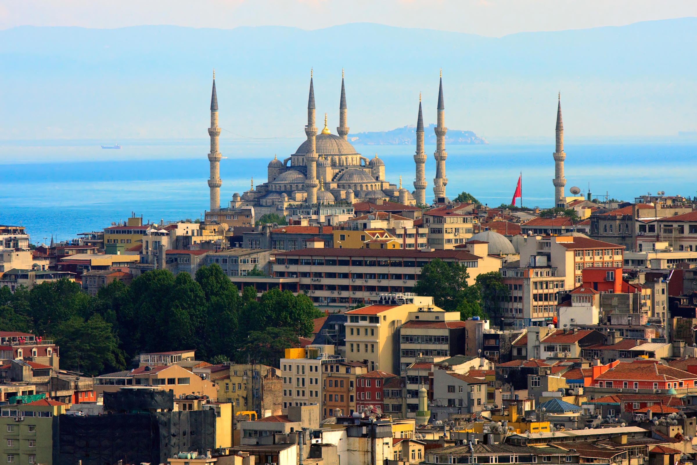 Papermoon Fototapete »Istanbul Skyline« günstig online kaufen