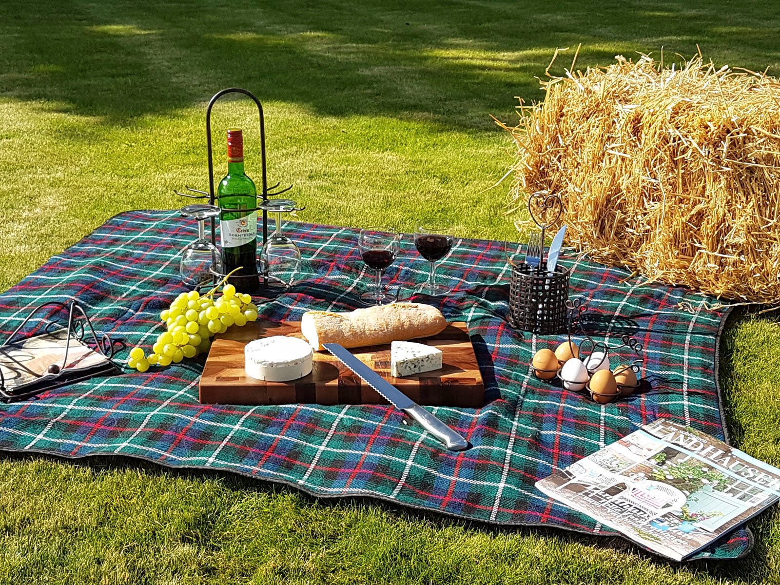 Ambiente Haus Dose »Eihalterung aus Eisen in Antikbraun«