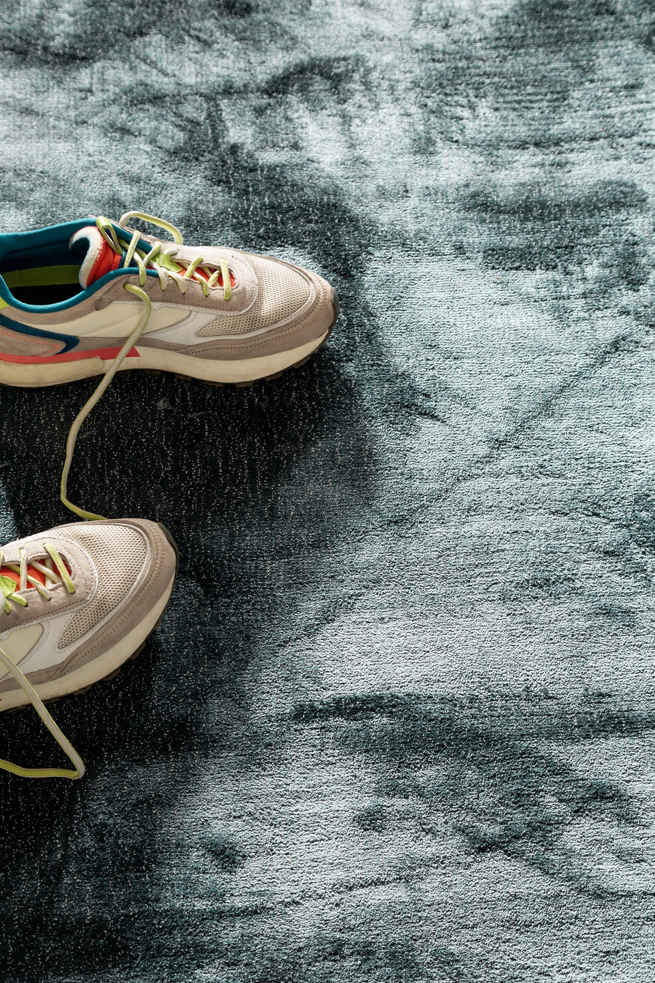 SCHÖNER WOHNEN-Kollektion Teppich »Aura« rechteckig 15 mm Höhe seidige Viskose, Wohnzimmer