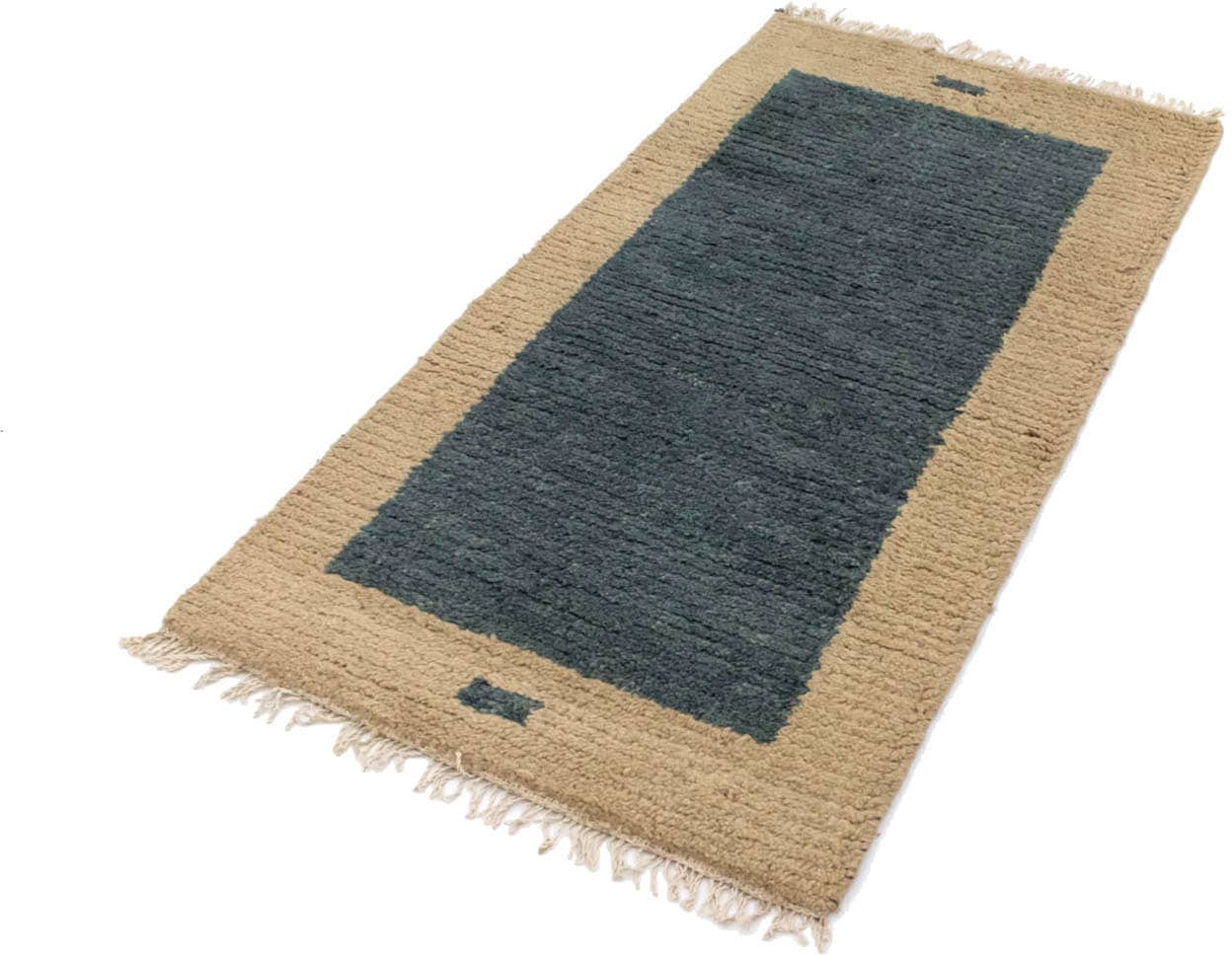 grau«, »Nepal handgeknüpft und rechteckig, bequem bestellen schnell morgenland Wollteppich Teppich handgeknüpft