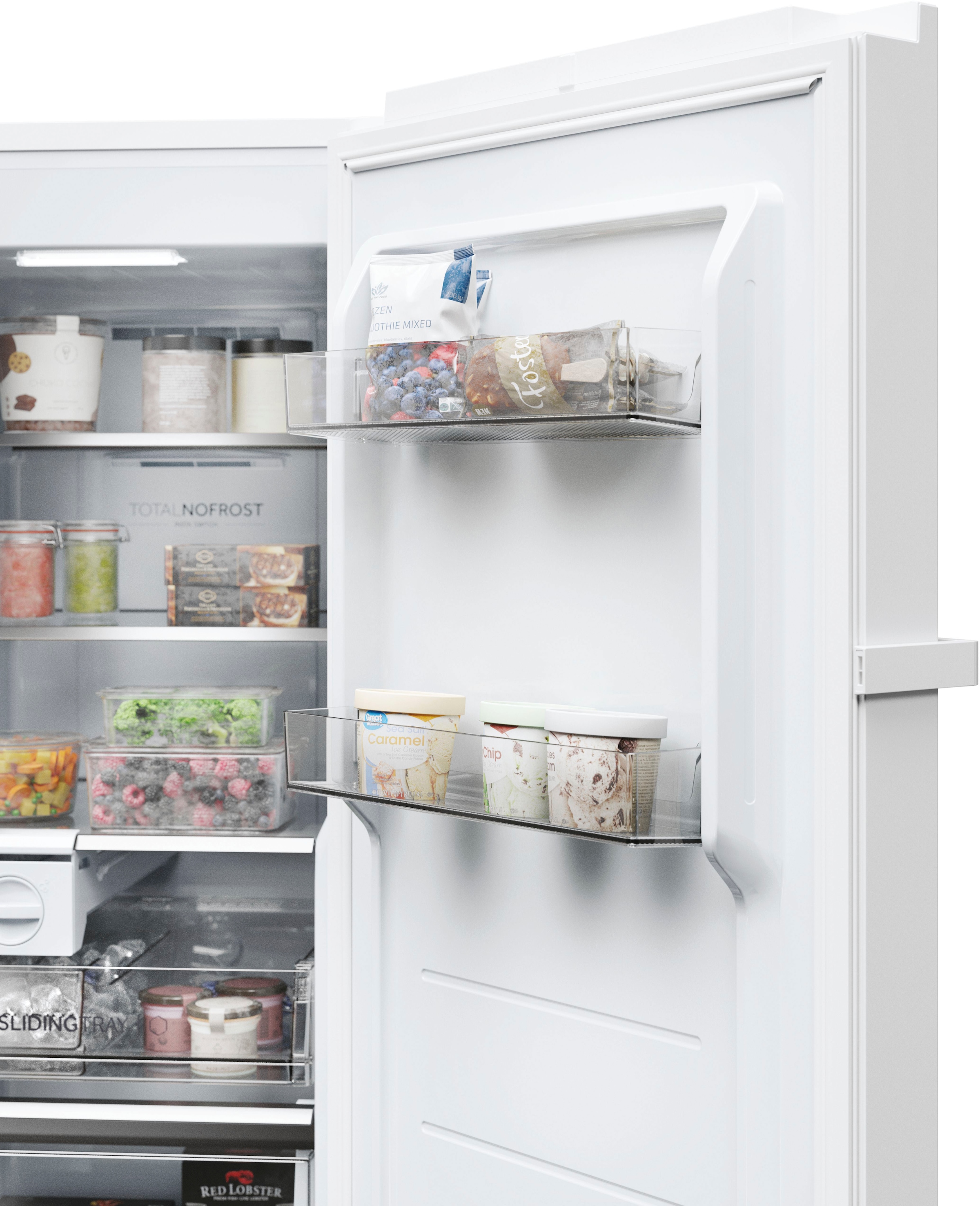 Haier Gefrierschrank »H4F272WDH1«, 177,5 cm hoch, 60 cm breit, 178 cm hoch, 60 cm breit, no Frost, Twist Ice Maker