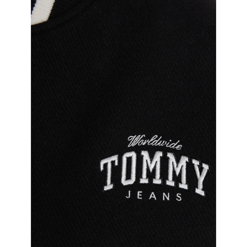 Tommy Jeans Bomberjacke »TJW CRP WOOL VARSITY BOMBER«, mit Logoschriftzug