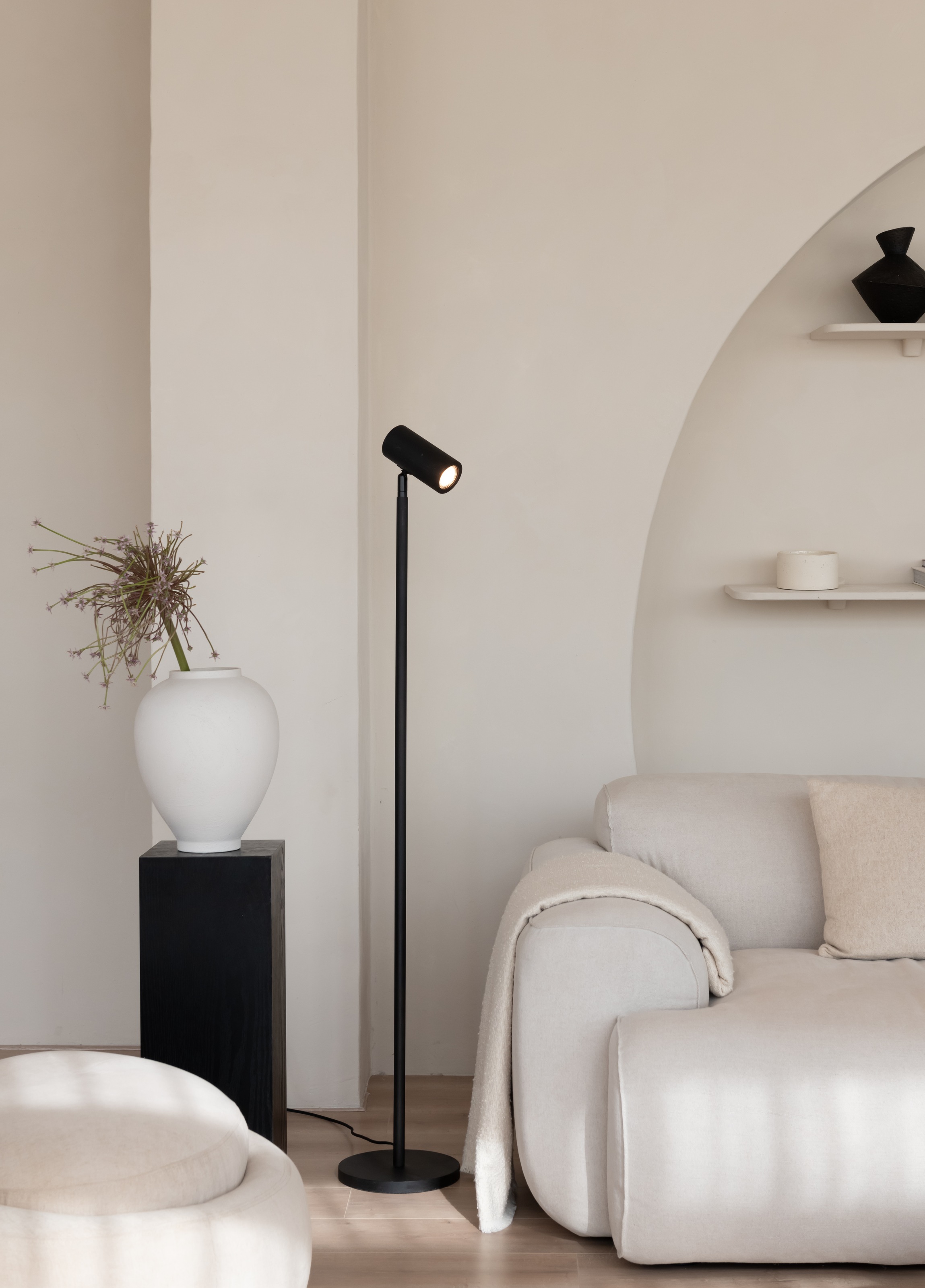 GOOD&MOJO Stehlampe »JAVA«, 1 flammig, Leuchtmittel GU10   LED wechselbar, günstig online kaufen