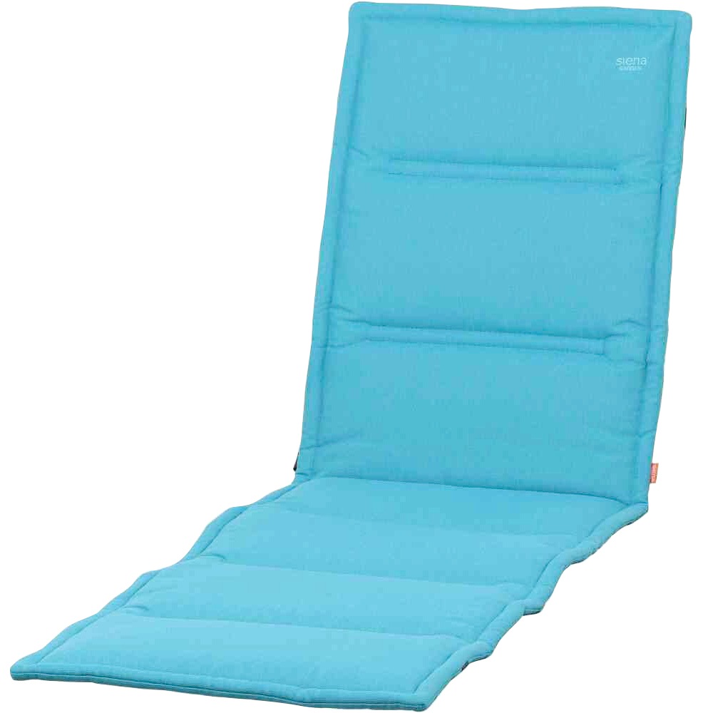 SIENA GARDEN Liegenauflage »Musica« BxT: 58x200 cm aqua Bezug: 100% Polypropylen