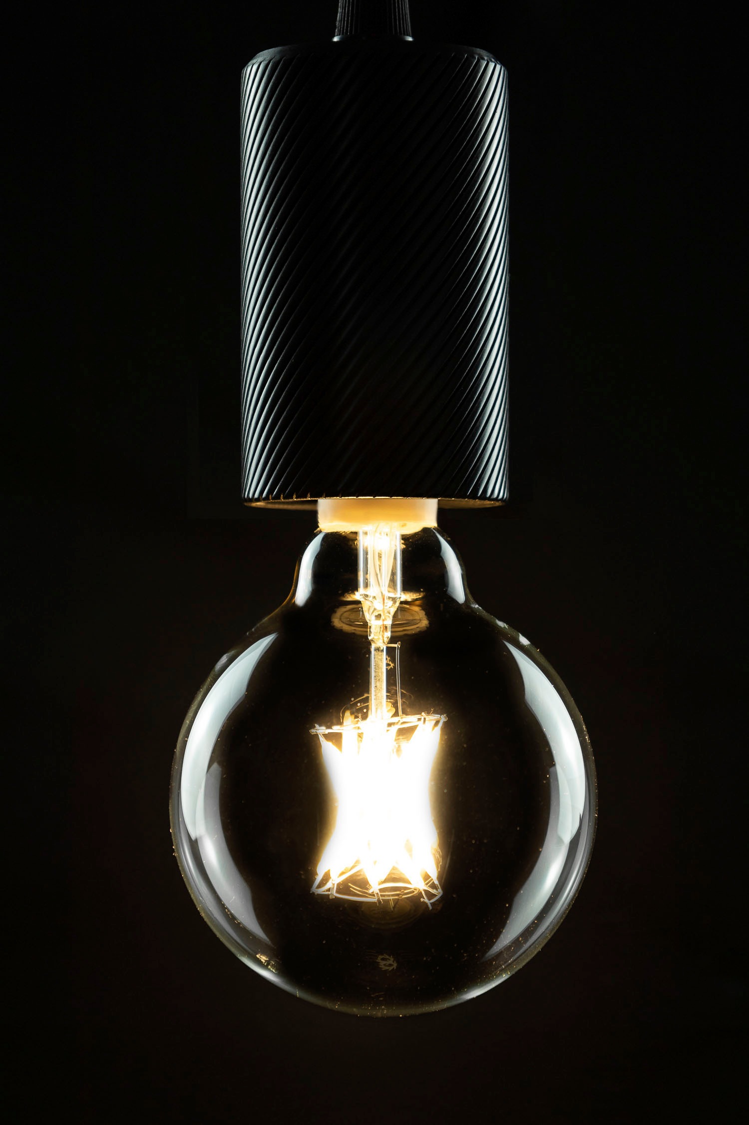 SEGULA LED-Leuchtmittel »LED Globe 80 - GU10«, GU10, 1 St., Warmweiß, LED Globe 80 - GU10, 2700K klar, 6,5W, CRI 90, dimmbar