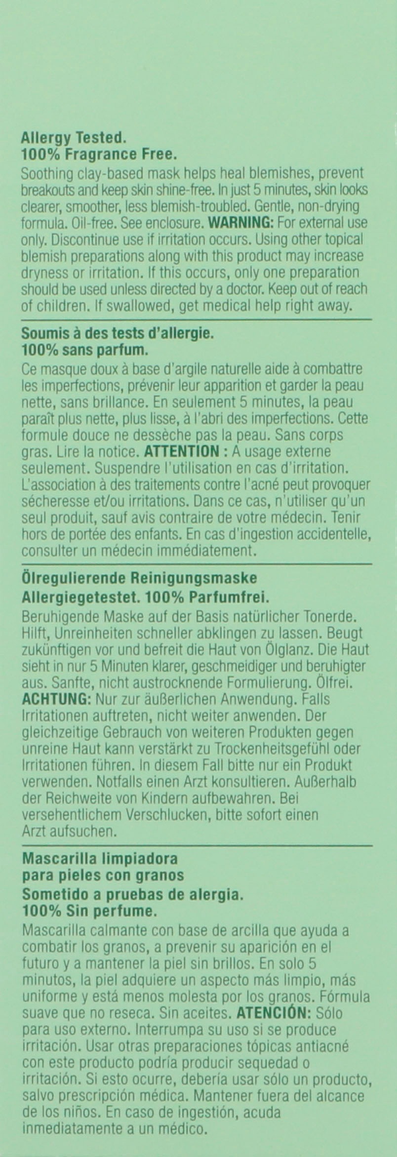 CLINIQUE Gesichts-Reinigungsmaske »Anti-Blemish Solutions Cleansing Mask«, Klarer, ebenmäßiger und strahlender Teint, bekämpft Unreinheiten.