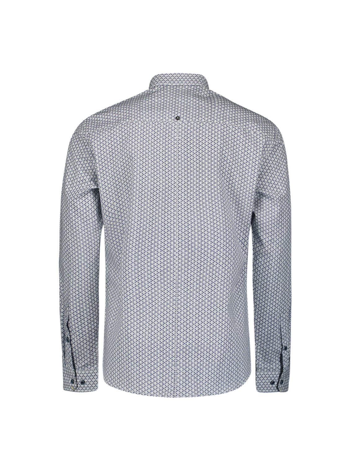 NO EXCESS Langarmhemd »No Excess Bedrucktes Stretch-Hemd«