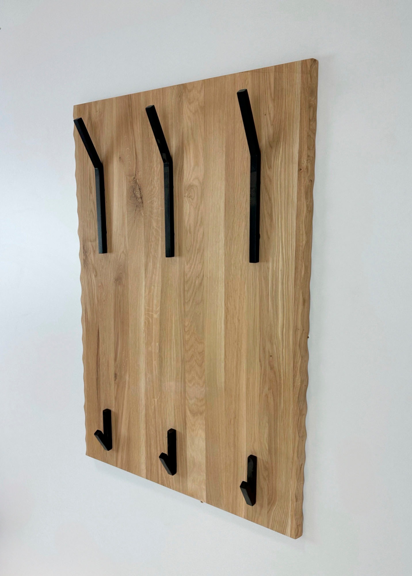 andas Garderobenpaneel »Belfort« B/T/H: 60/90/9 cm, aus Eichenholz, FSC® ze günstig online kaufen