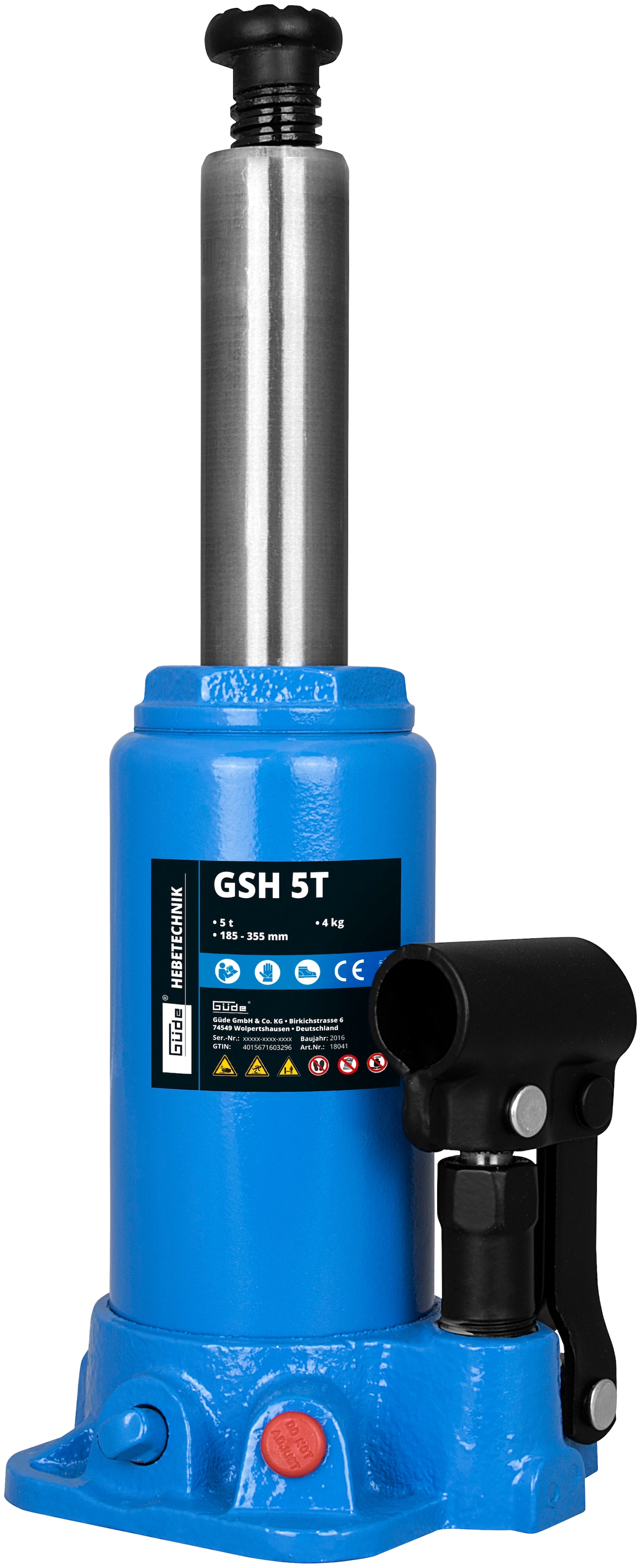 Güde Wagenheber »GSH 5T«, bis 5 t