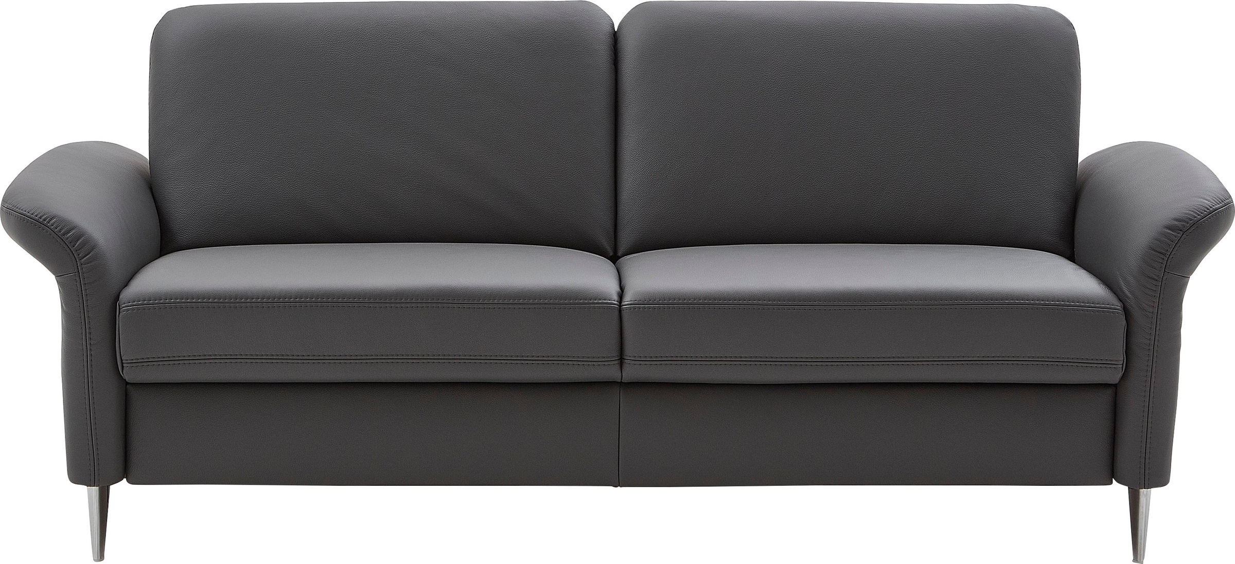 Die PlanBar 3-Sitzer »PN-EM23187, ohne Kopfstützen«, (Breite 208 cm), Leder, mit Federkern für einen hohen Sitzkomfort