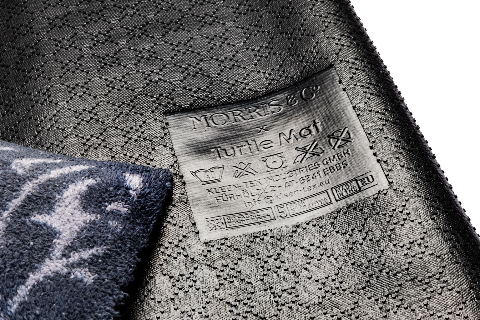 Turtle Mat Fußmatte »St James Ceiling Grey«, rechteckig, 9 mm Höhe