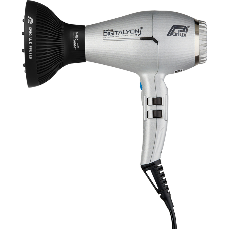 PARLUX Haartrockner »Digitalyon mit Magic Sense« 2.400 W Leistungsstarker digitaler BLDC Motor silberfarben Ecofriendly - alle verwendeten Bauteile...
