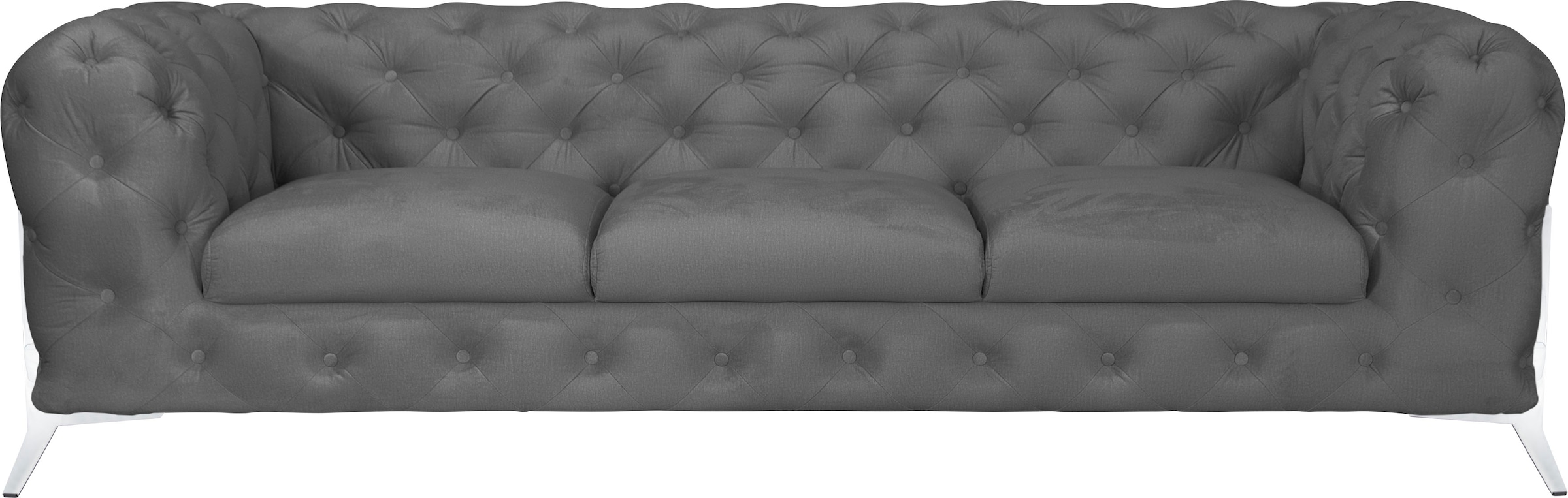 Leonique Chesterfield-Sofa "Amaury", aufwändige Knopfheftung, moderne Chest günstig online kaufen