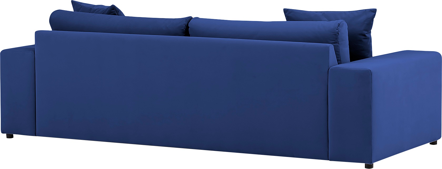 andas 3-Sitzer »SLEETLAND XXL in Samtvelours oder Vintage-Leder-Optik«, besonders groß und bequem