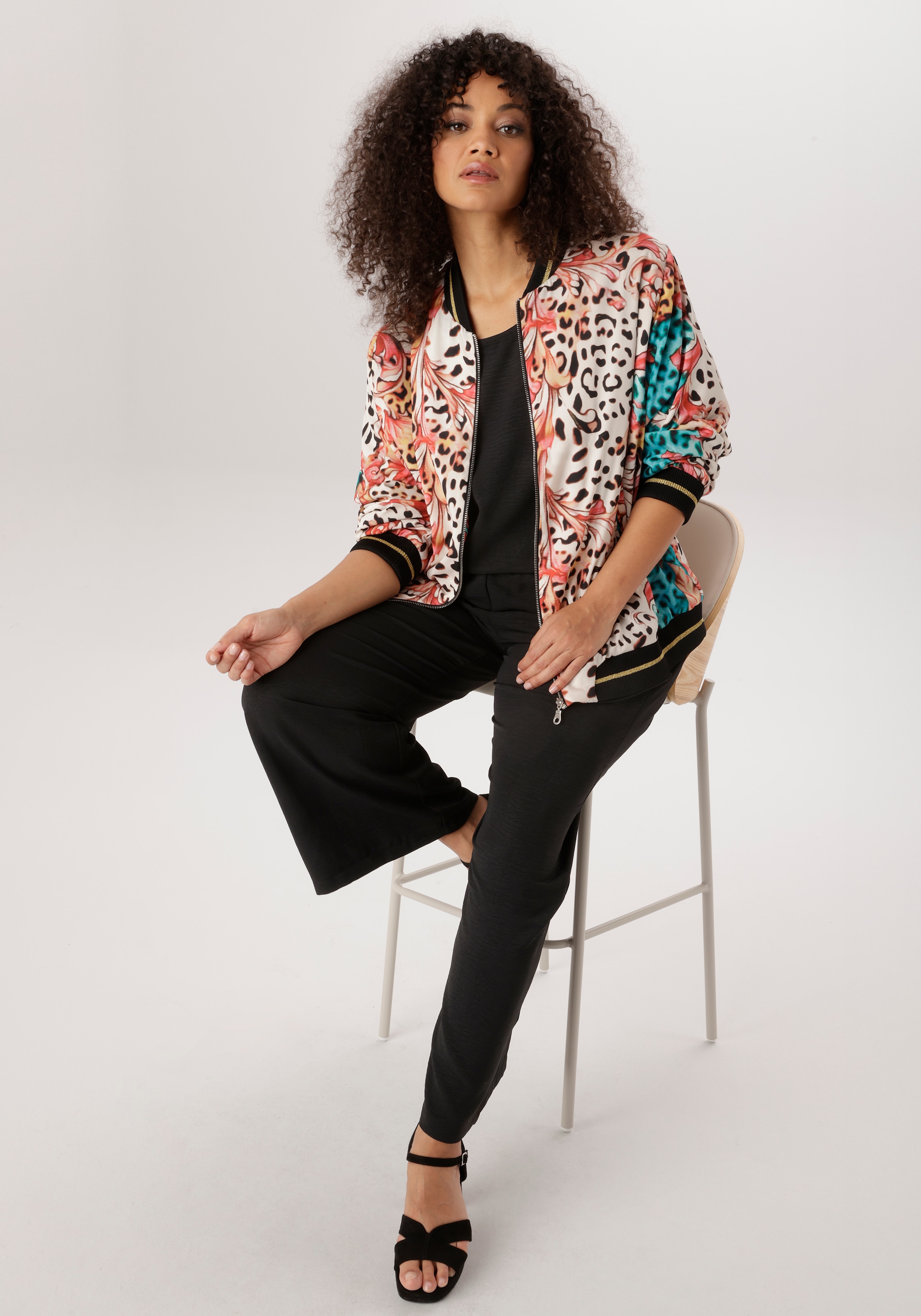 Aniston PLUS Schlupfhose  in weicher Pique-Qualität - NEUE KOLLEKTION