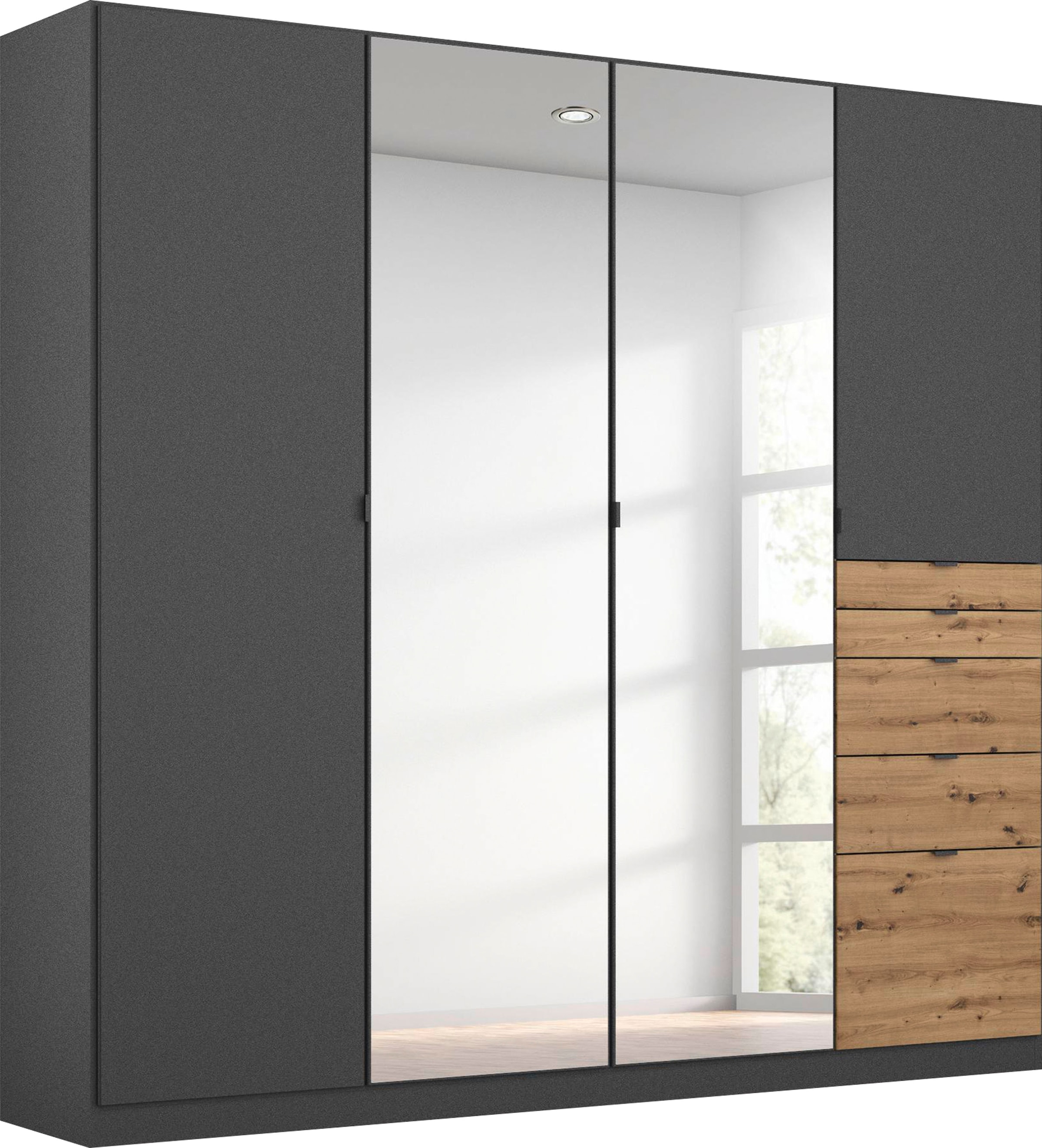 rauch Drehtürenschrank »Kleiderschrank Schrank Garderobe Wäscheschrank Ankl günstig online kaufen