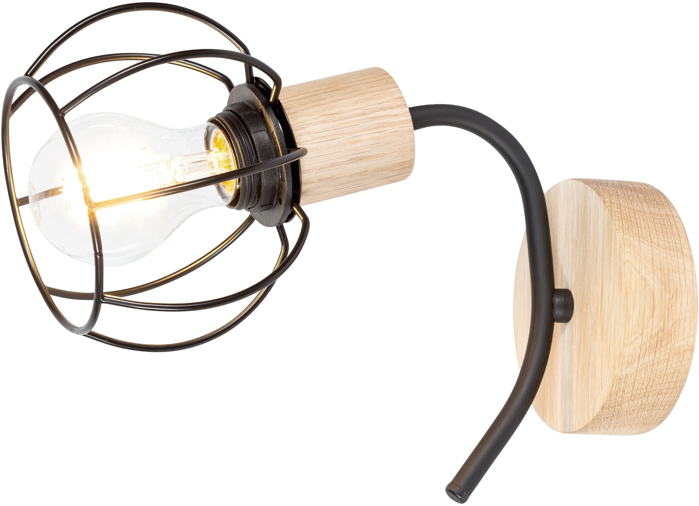 BRITOP LIGHTING Wandleuchte »Viviane«, 1 flammig, Leuchtmittel E27   ohne L günstig online kaufen