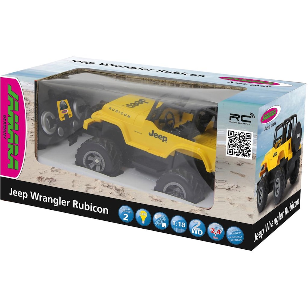 Jamara RC-Auto »Jeep Wrangler Rubicon«, mit LED-Licht