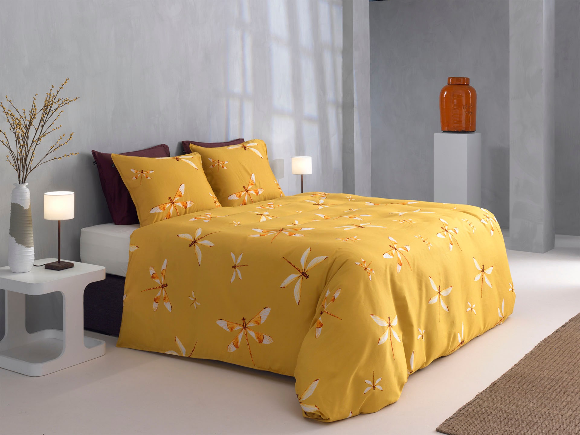 ZO HOME Bettwäsche »Bjorn« 2 Stk. tlg. Bettwäsche aus 100% Baumwolle, hochwertiges Mako-Satin