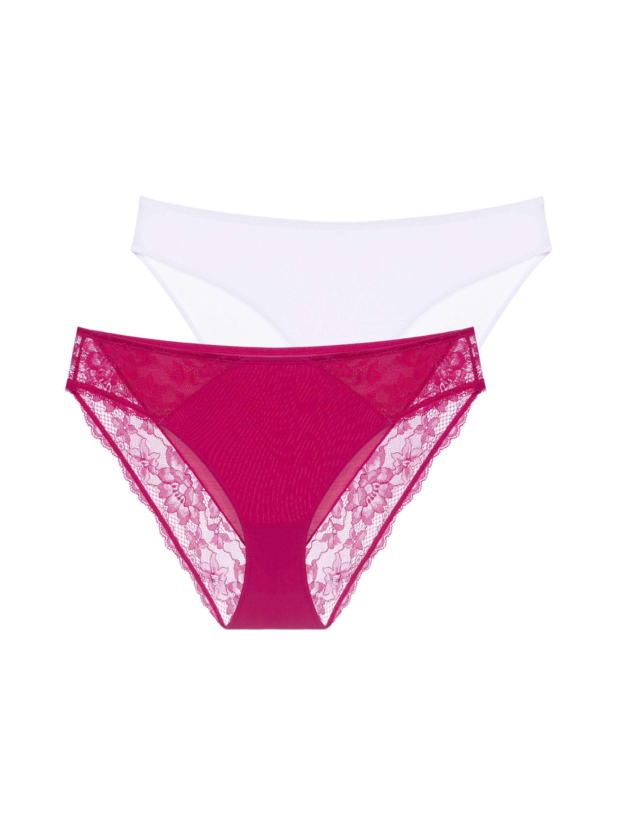 Dorina Slip »Willa« teilweise mit floraler Spitze