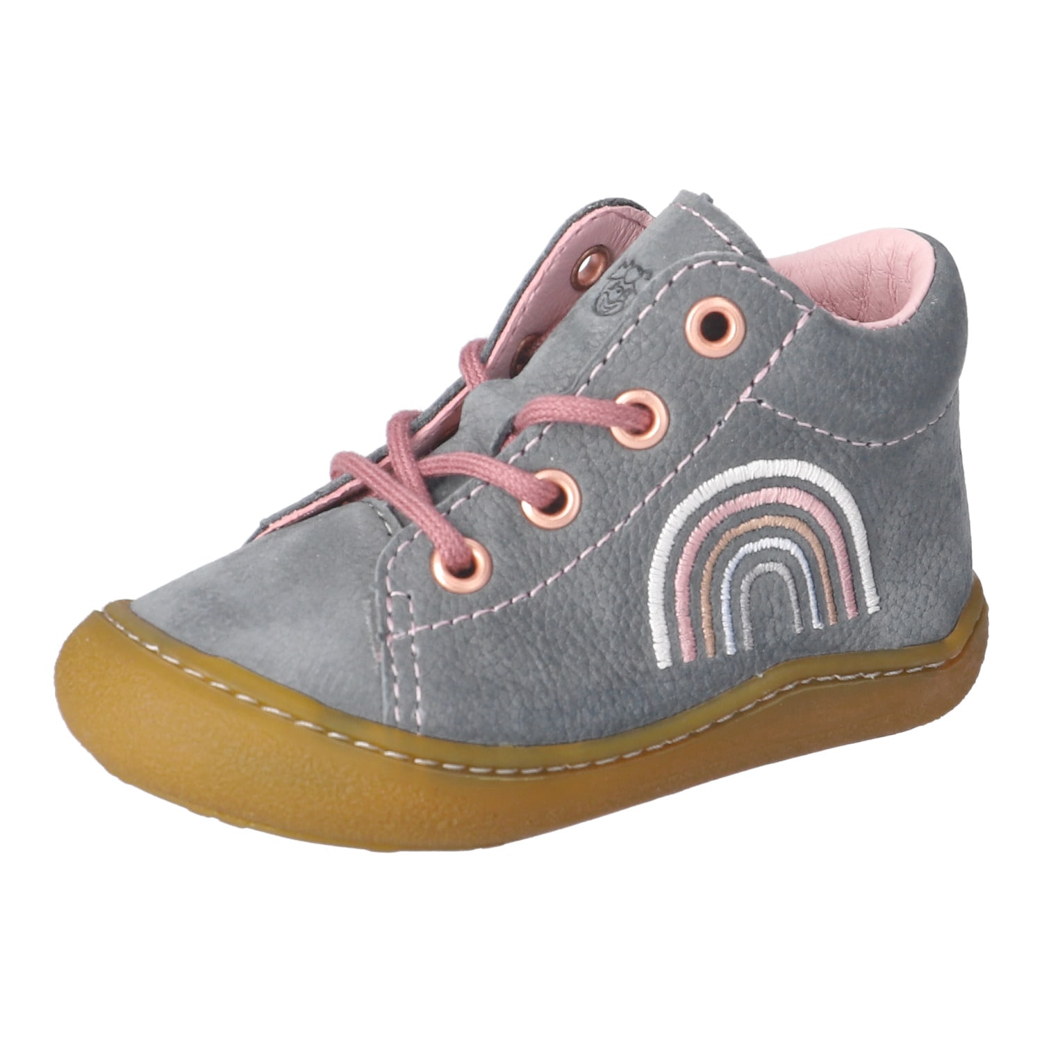 PEPINO by RICOSTA Lauflernschuh »Kally«  Babyschuh, Pre Walker mit Stickerei, Größenschablone zum Download