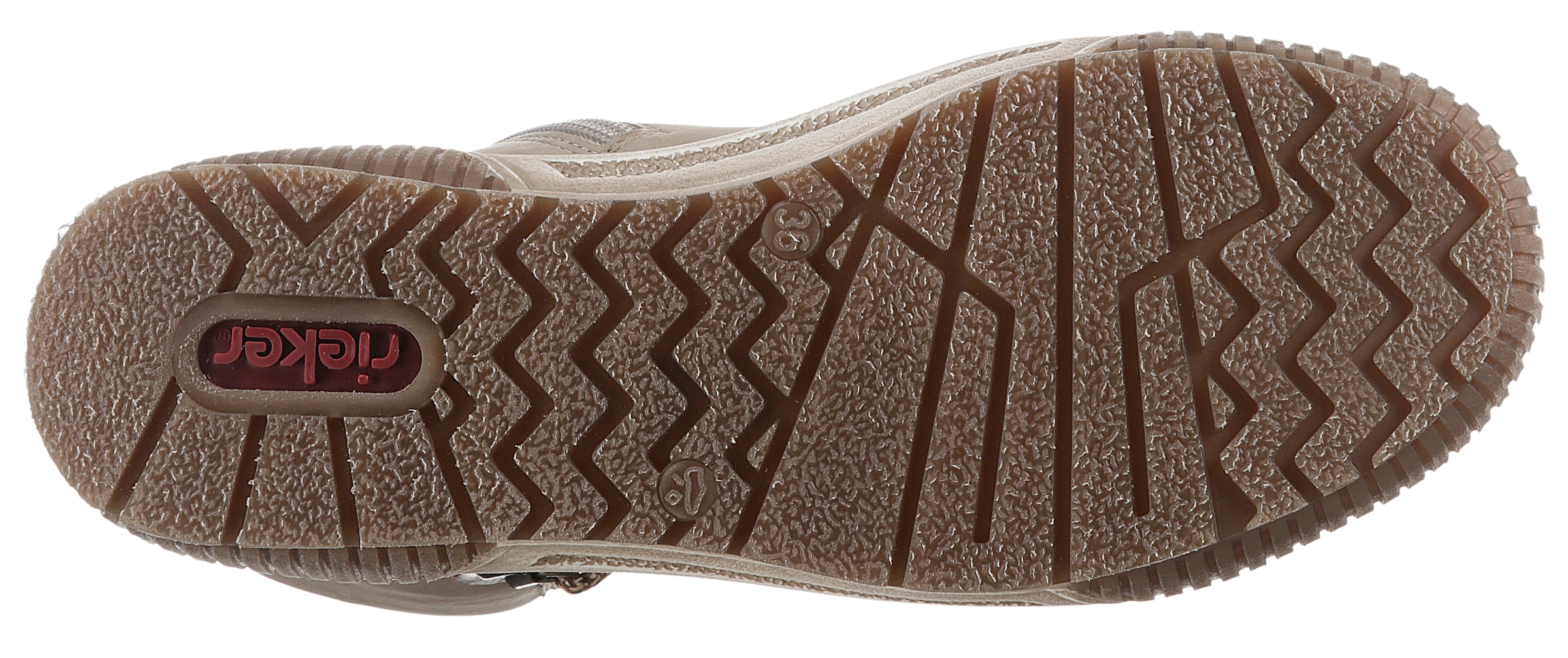 Rieker Schnürboots, mit herausnehmbarer SoftFoam-Einlegesohle