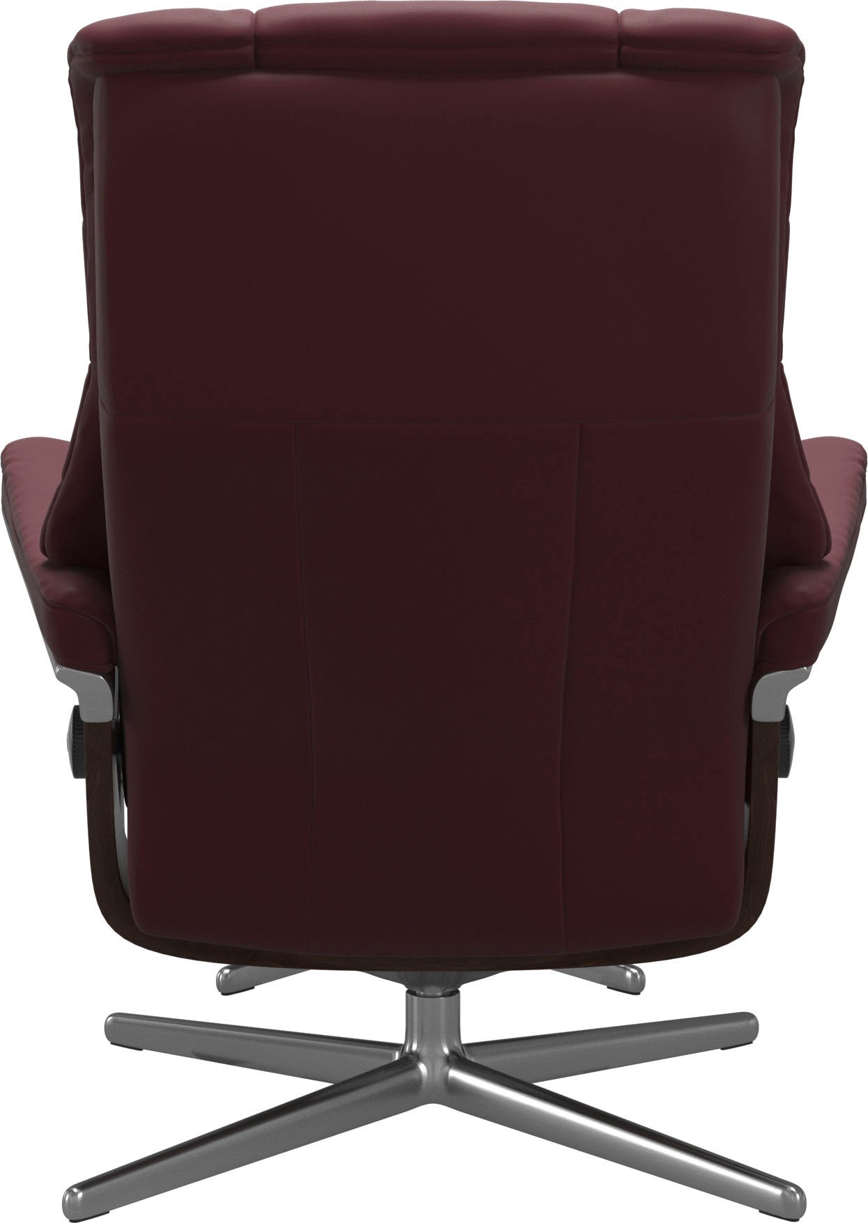 Stressless® Fußhocker »Mayfair«, mit Cross Base, Größe S, M & L, Holzakzent Braun