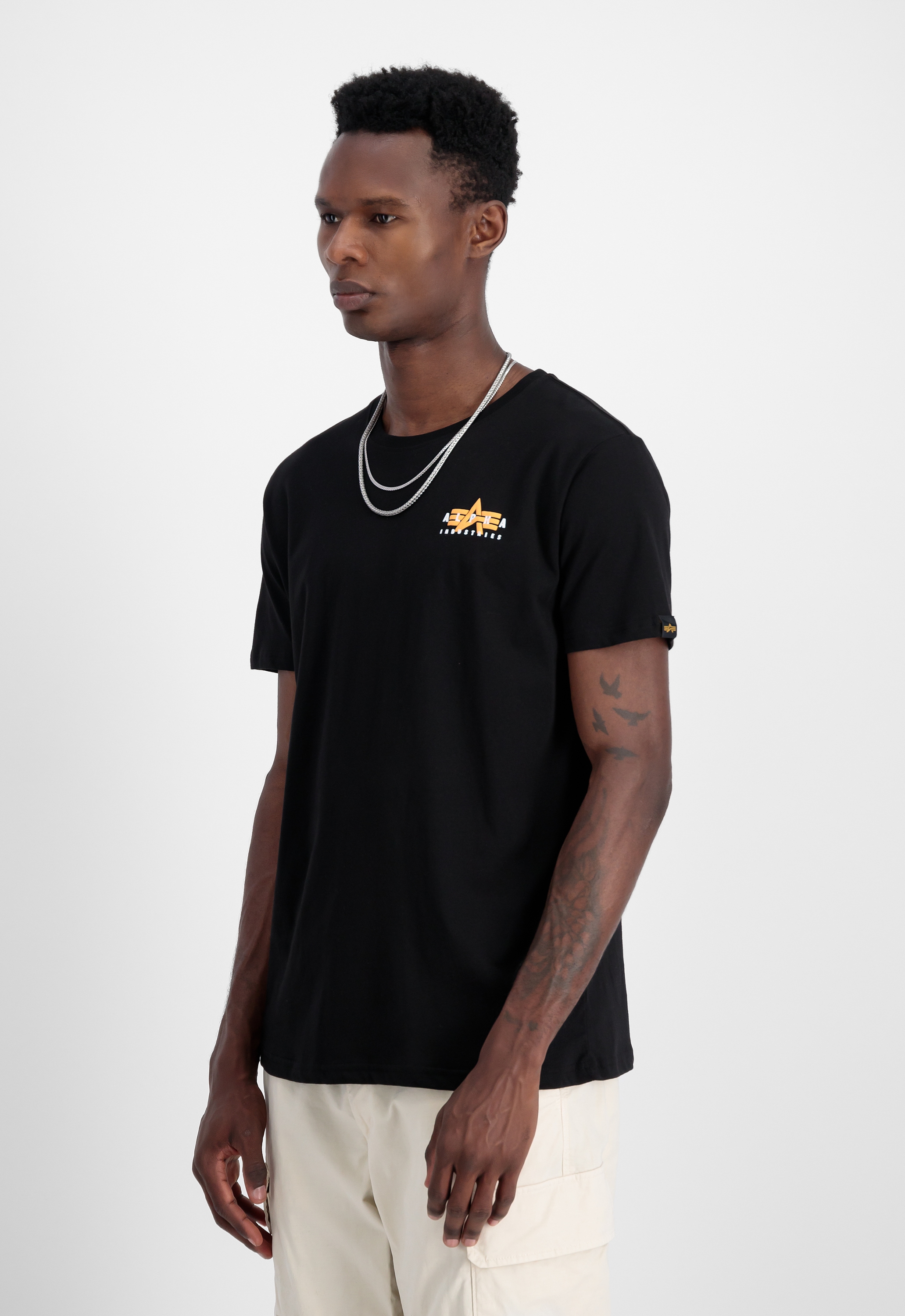 Alpha Industries T-Shirt »Alpha Industries Men - T-Shirts Puff Print Logo BP T«