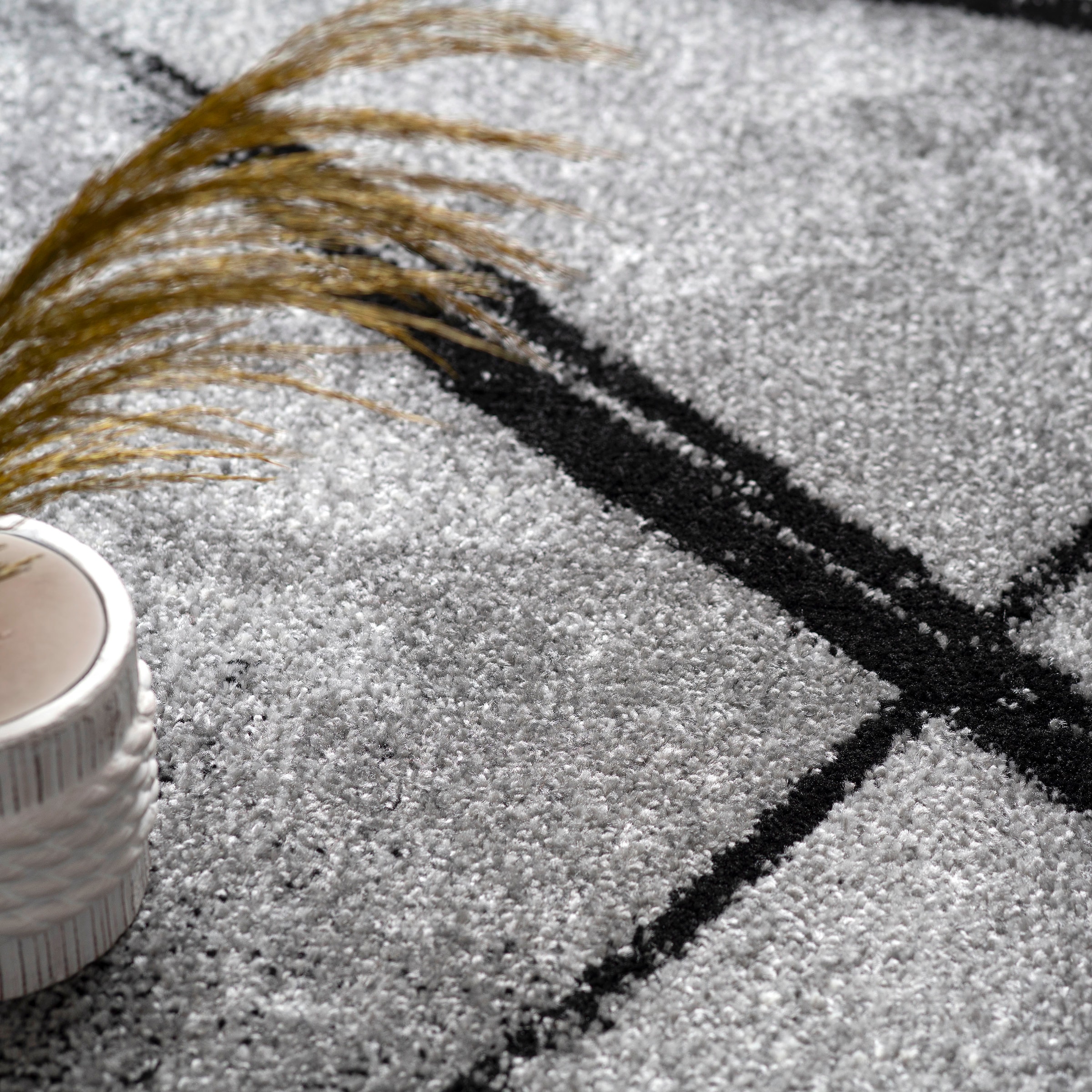 Paco Home Teppich »Mondial 113«, rechteckig, 13 mm Höhe, Kurzflor, modernes abstraktes Design