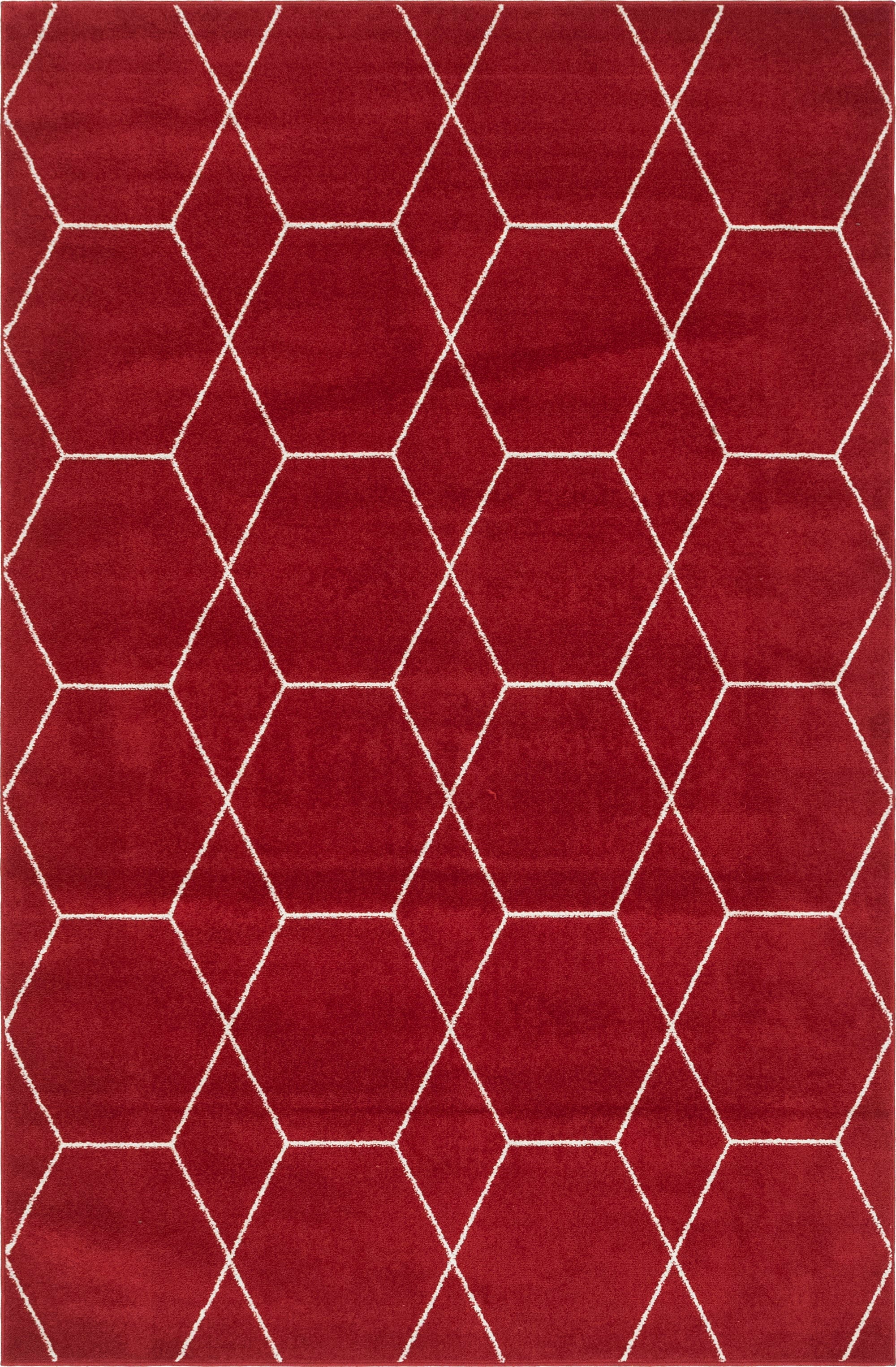 Myflair Möbel & Accessoires Teppich »Crosses Frieze Lagerräumung«, rechteckig, 8 mm Höhe, Kurzflor, gewebt, modernes Design, ideal im Wohnzimmer & Schlafzimmer