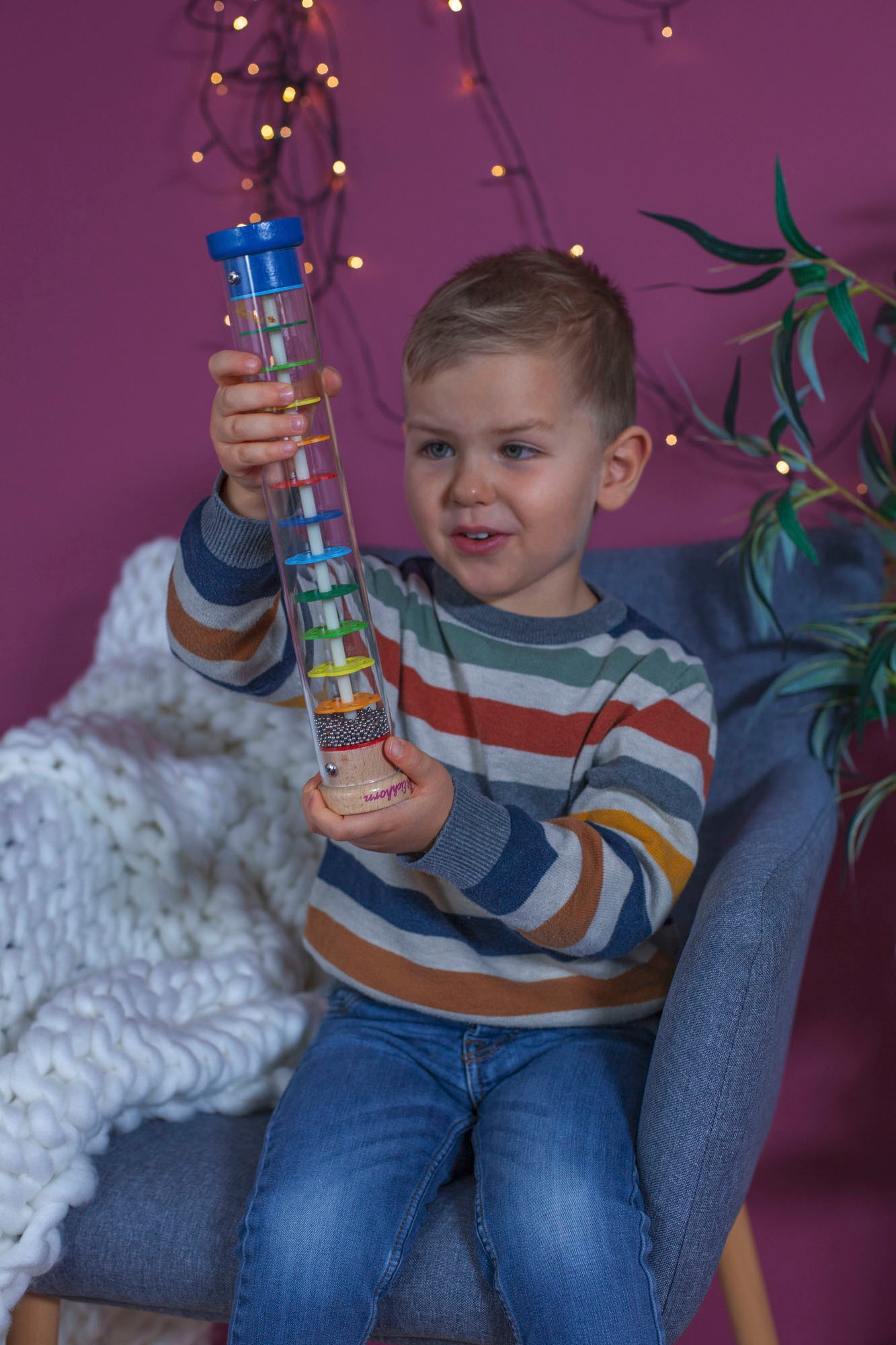 Eichhorn Spielzeug-Musikinstrument »Regenmacher«