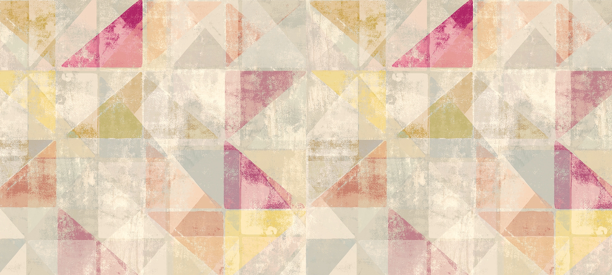 Architects Paper Fototapete »Atelier 47 Used Triangle 1« geometrisch glatt günstig online kaufen