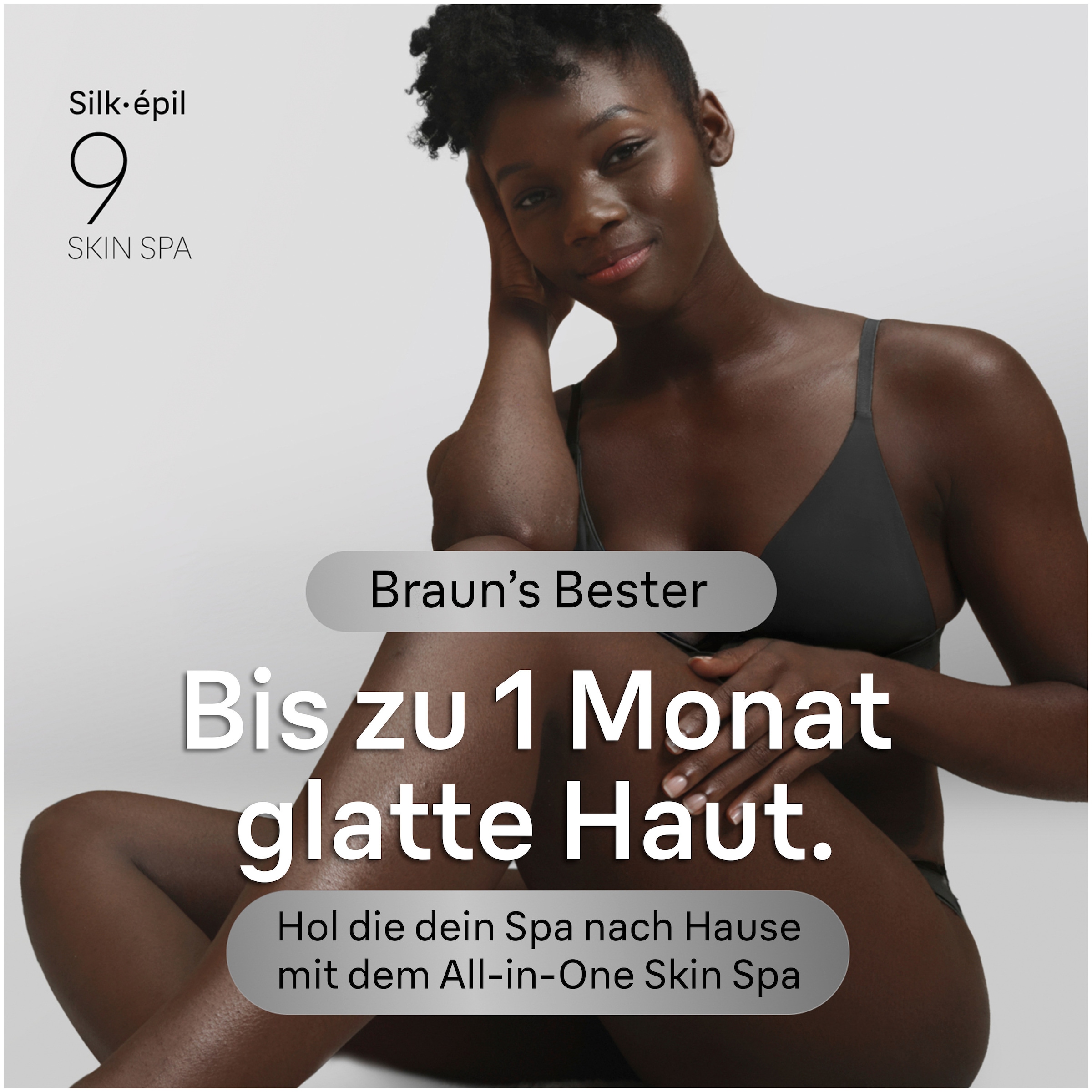 Braun Epilierer »Silk-épil 9 SES9-080« All-in-One Set, Wet & Dry, Peelingbürste, Massagepad, Rasieraufsatz