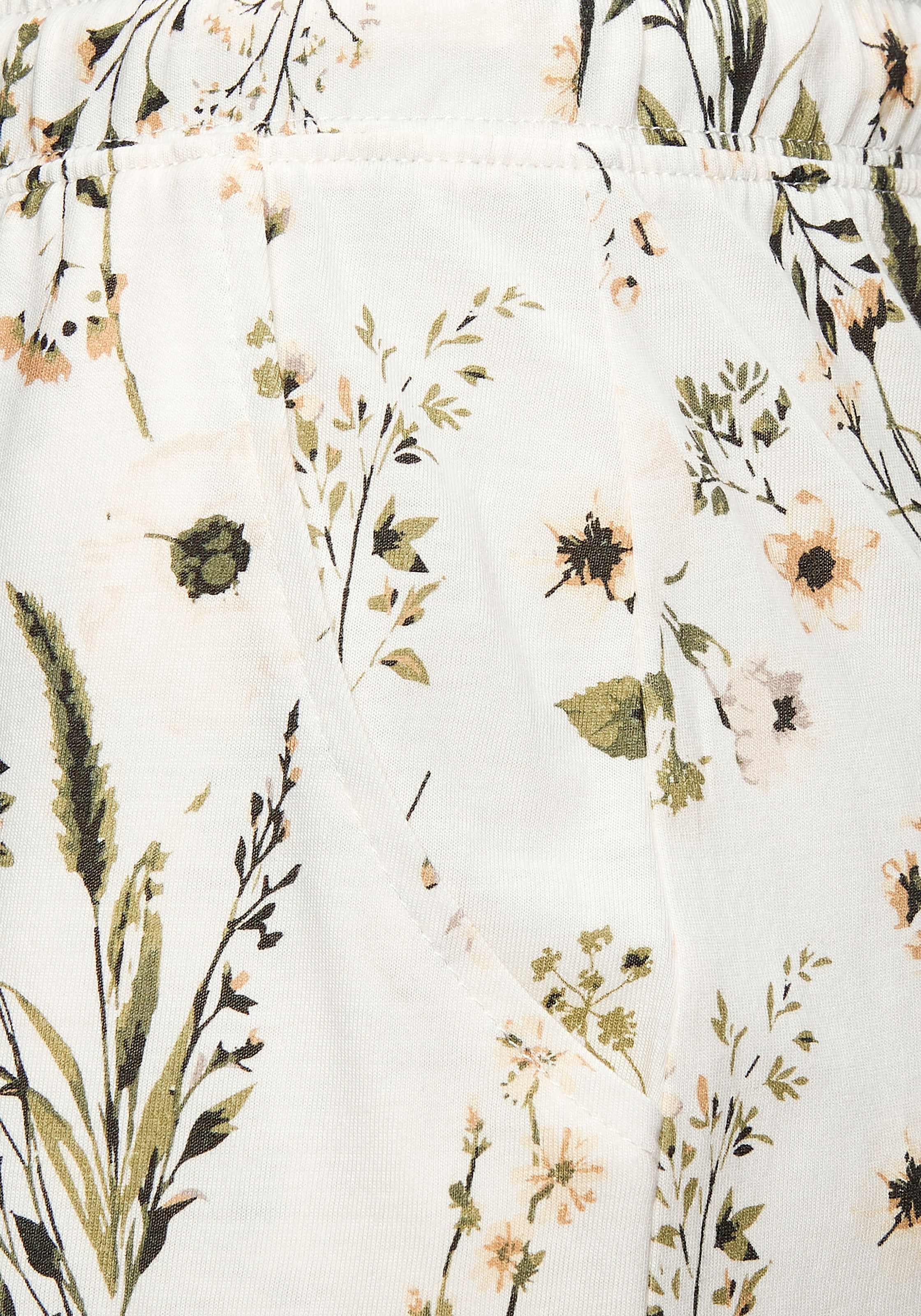 LASCANA Pyjama 2-teilig, 2 tlg. mit schönem Blumenmuster