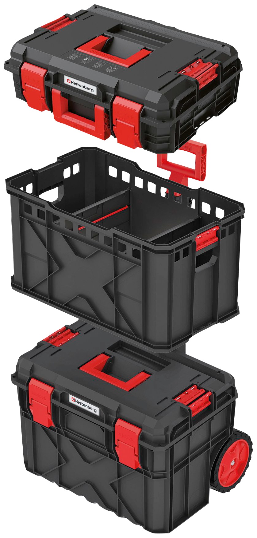 Prosperplast Werkzeugtrolley »X Block Pro« 54,6 x 38 x 97 cm