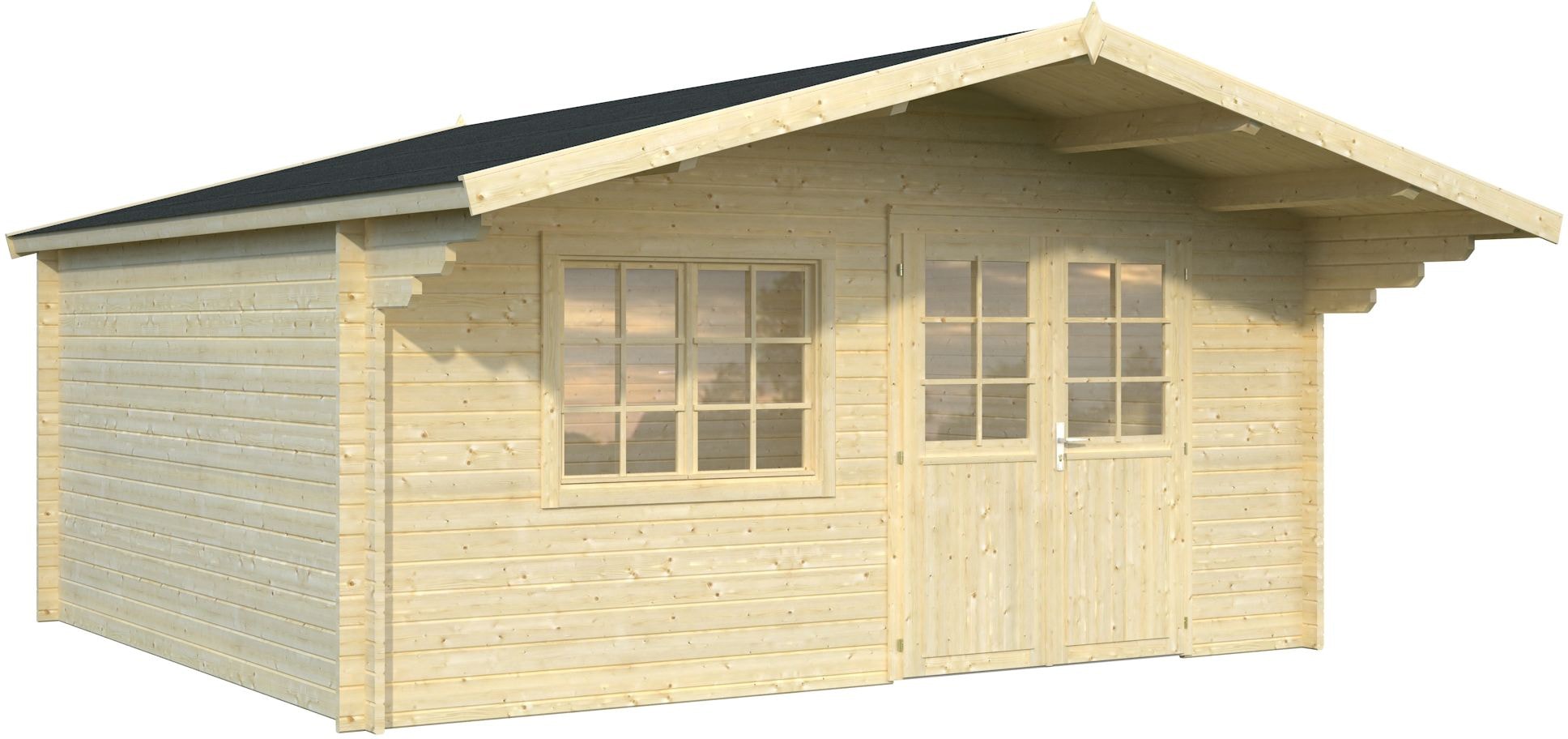 Palmako Gartenhaus »B_ritta« 19,7 qm günstig online kaufen
